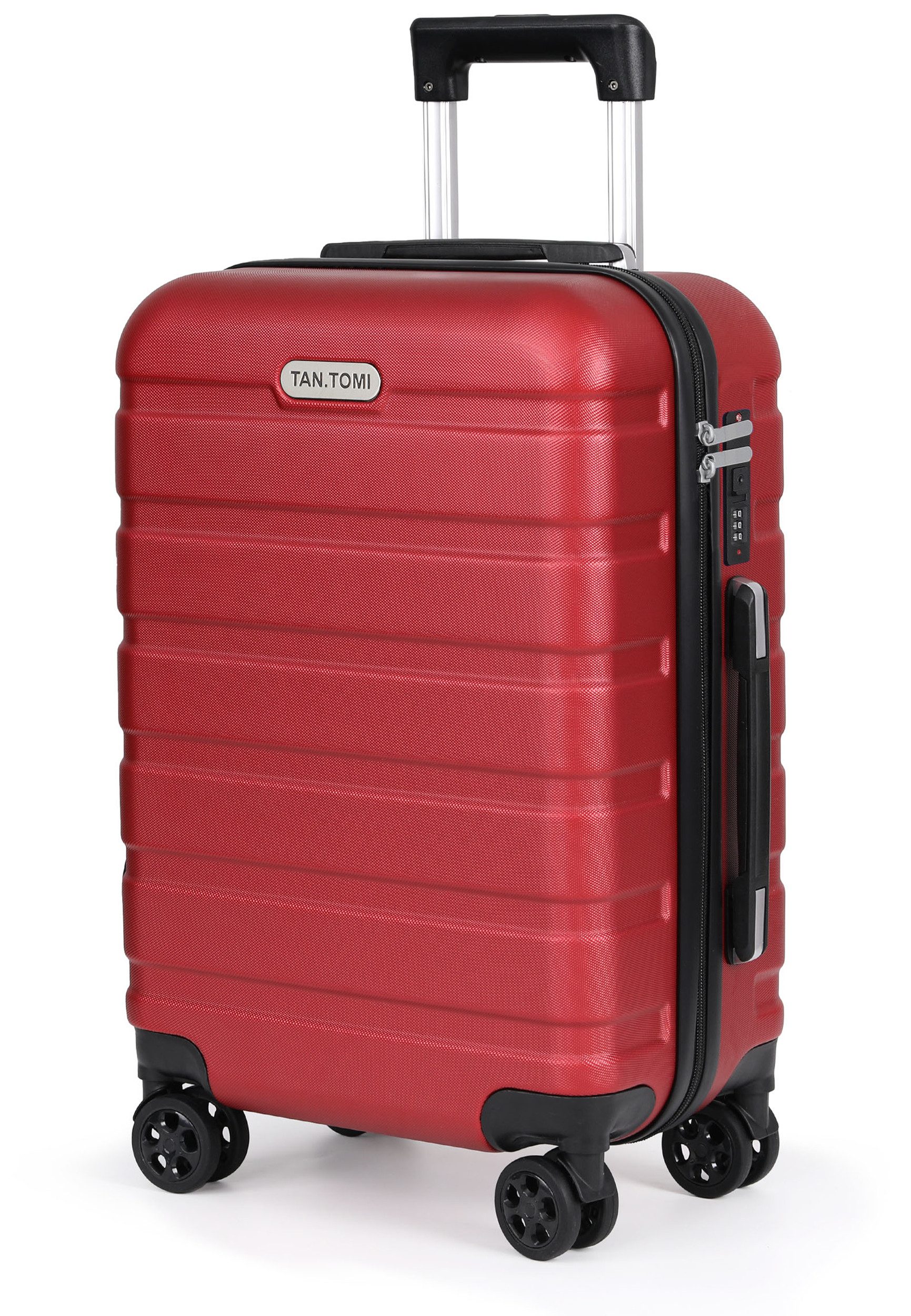 TAN.TOMI Handgepäckkoffer S/M/L/Set Чемоданы Hartschale Leicht Reisekoffer ABS Geräumig Haltbar, Trolley Handgepäck Große Kapazität