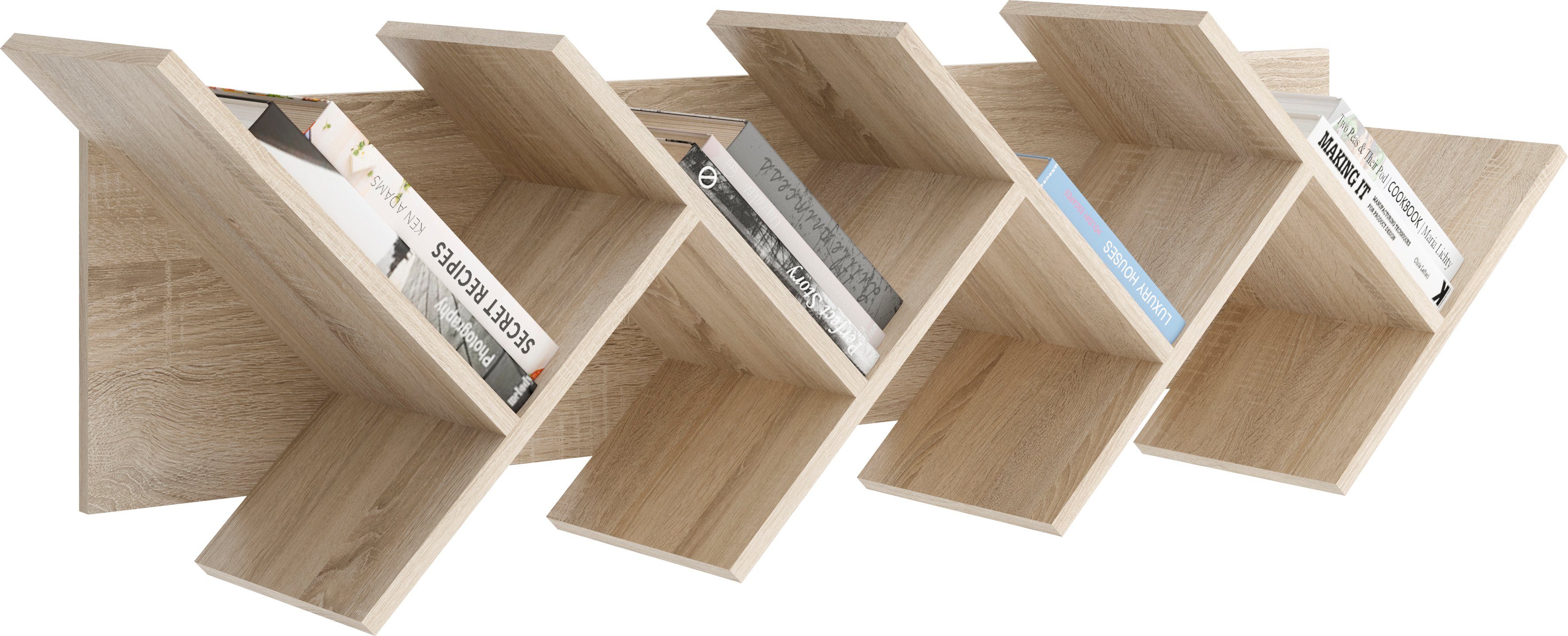 FMD Wandregal Büchen 2 günstig online kaufen