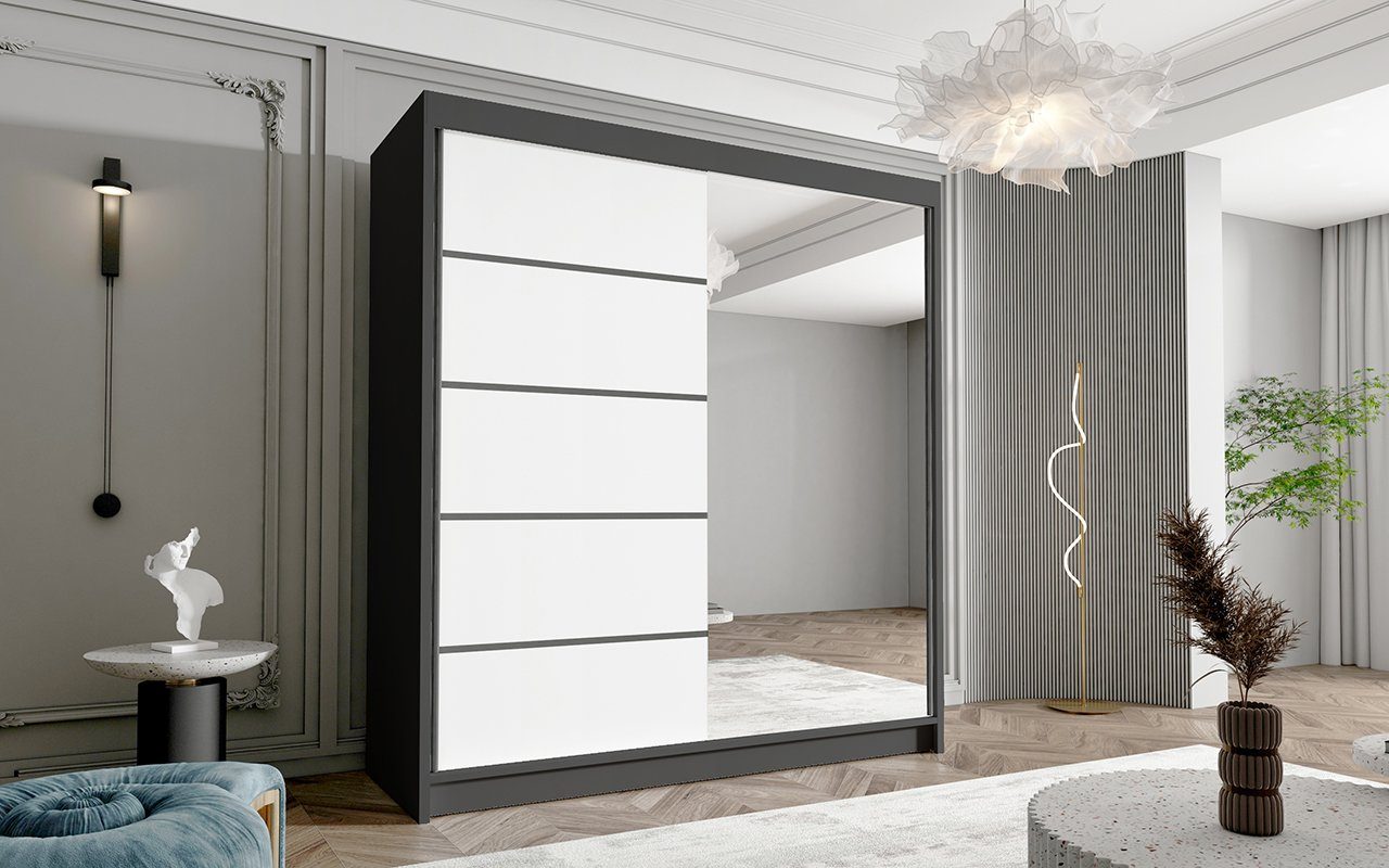 Sofnet Kleiderschrank Harry III (mit Spiegel, günstig online kaufen