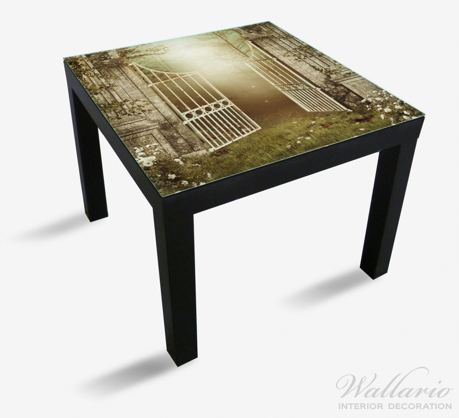 St), geeignet Lack Tischplatte Ikea Wald Tisch (1 für Wallario Tor den in