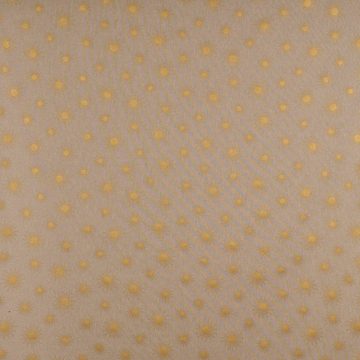 SCHÖNER LEBEN. Stoff Dekostoff Halbpanama Leinenlook Sonne natur goldfarbig 1,40m Breite