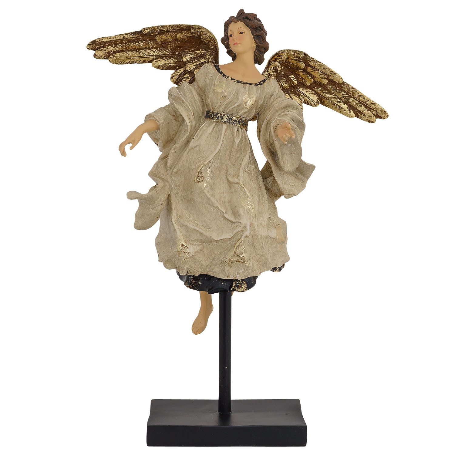 Aubaho Dekoobjekt Skulptur Engel Engelsfigur Skulptur Figur Dekoration Kuns günstig online kaufen