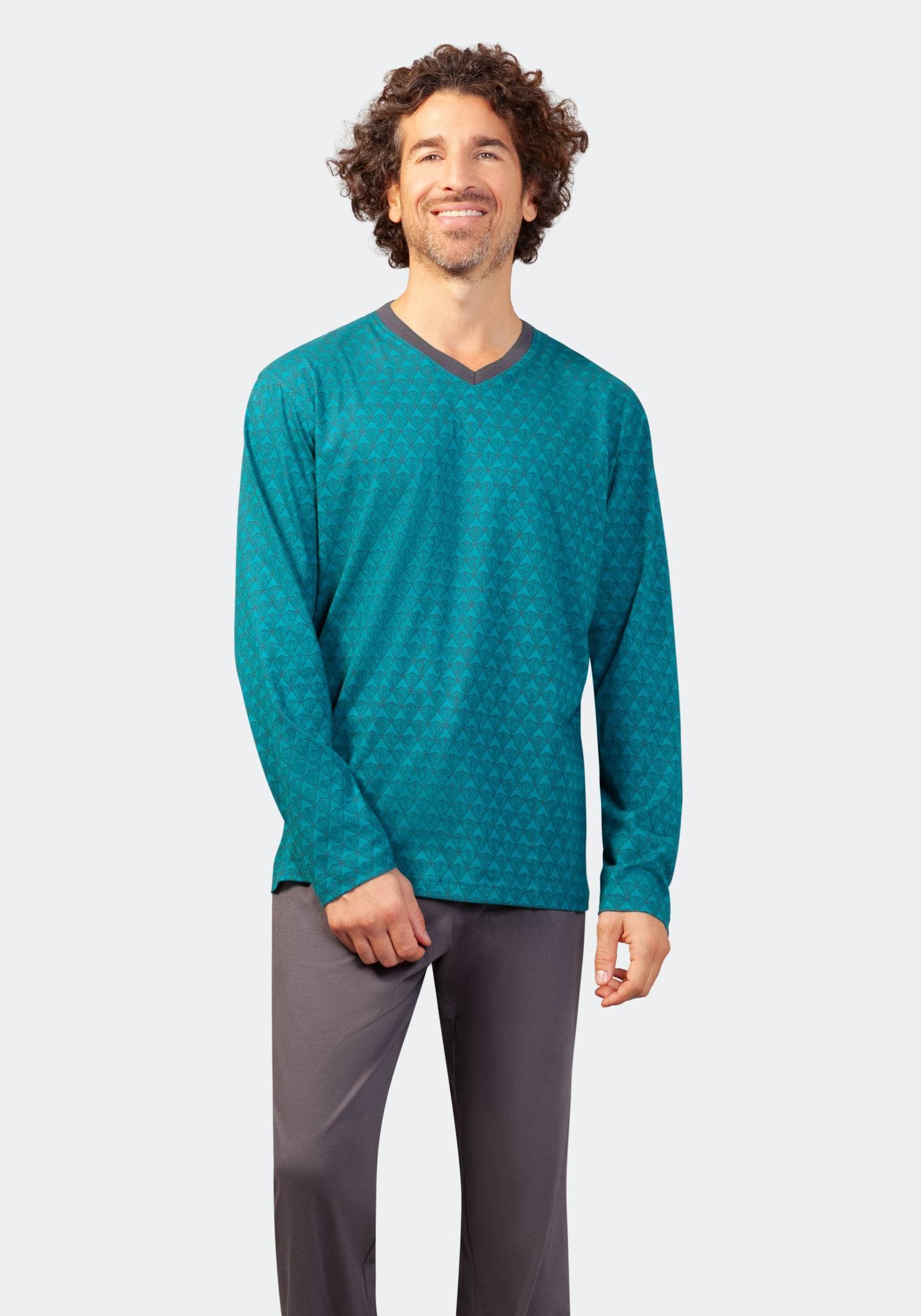 Hajo Schlafanzug Schlafanzug Premium Cotton günstig online kaufen