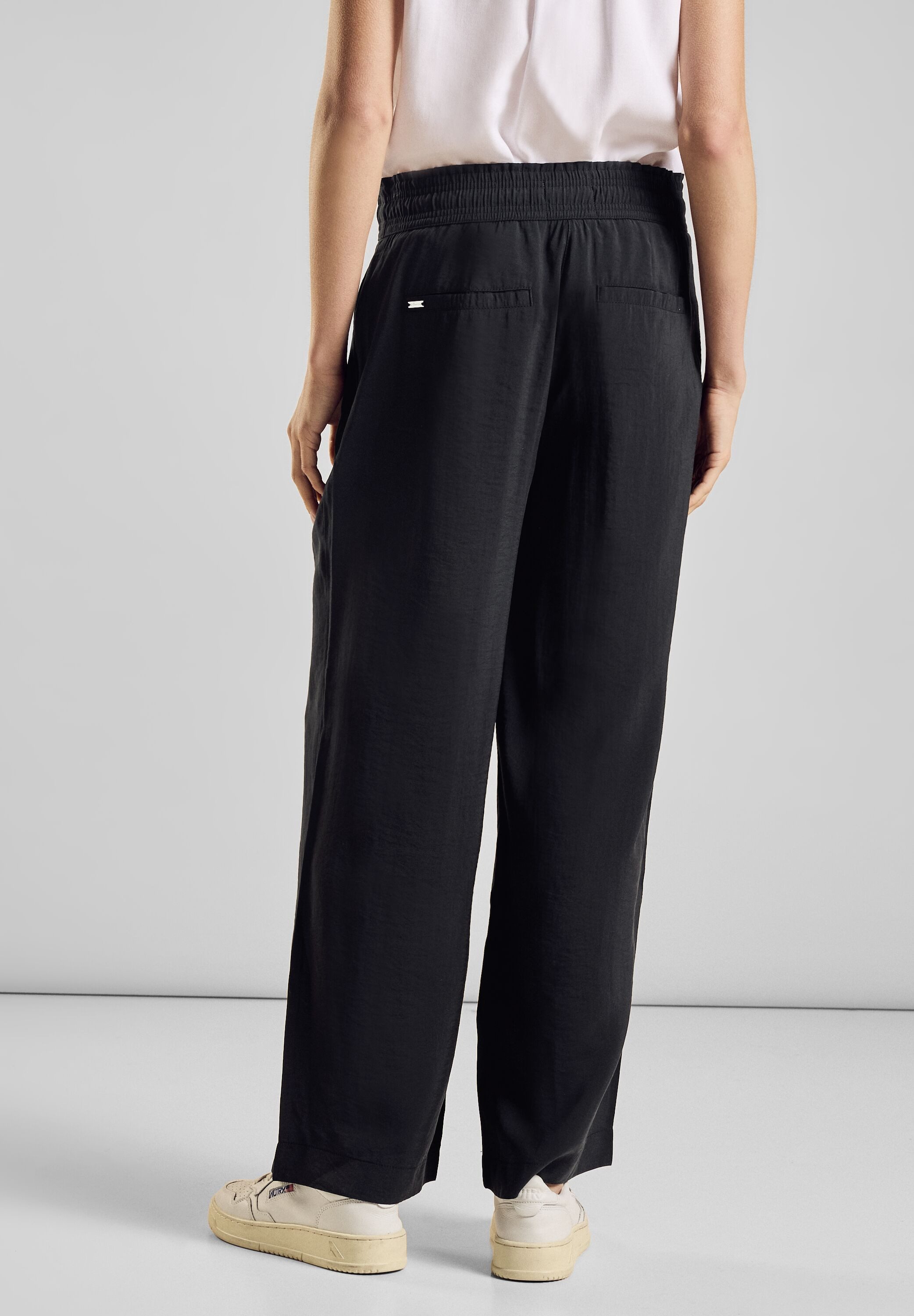 STREET ONE Stoffhose mit Kordelzug günstig online kaufen