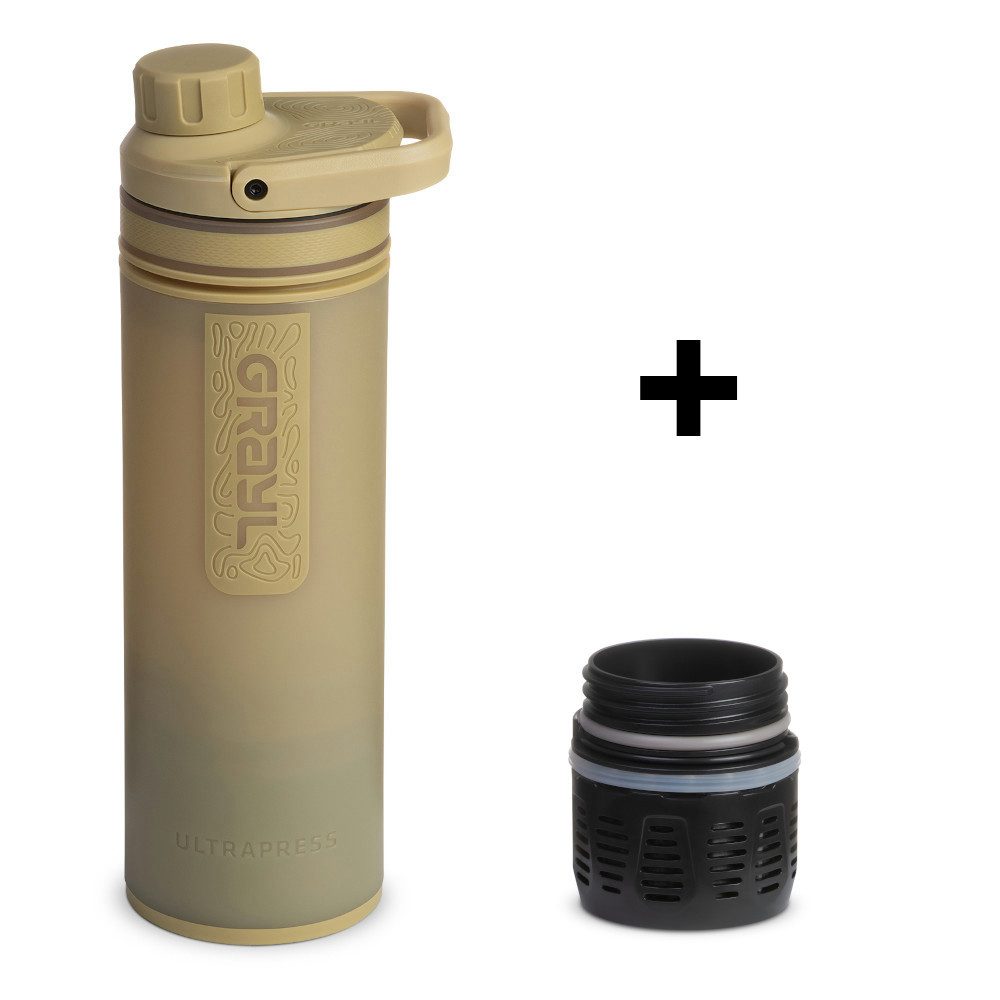Grayl Wasserfilter GRAYL UltraPress™ Purifier Bottle + Ersatzfilter