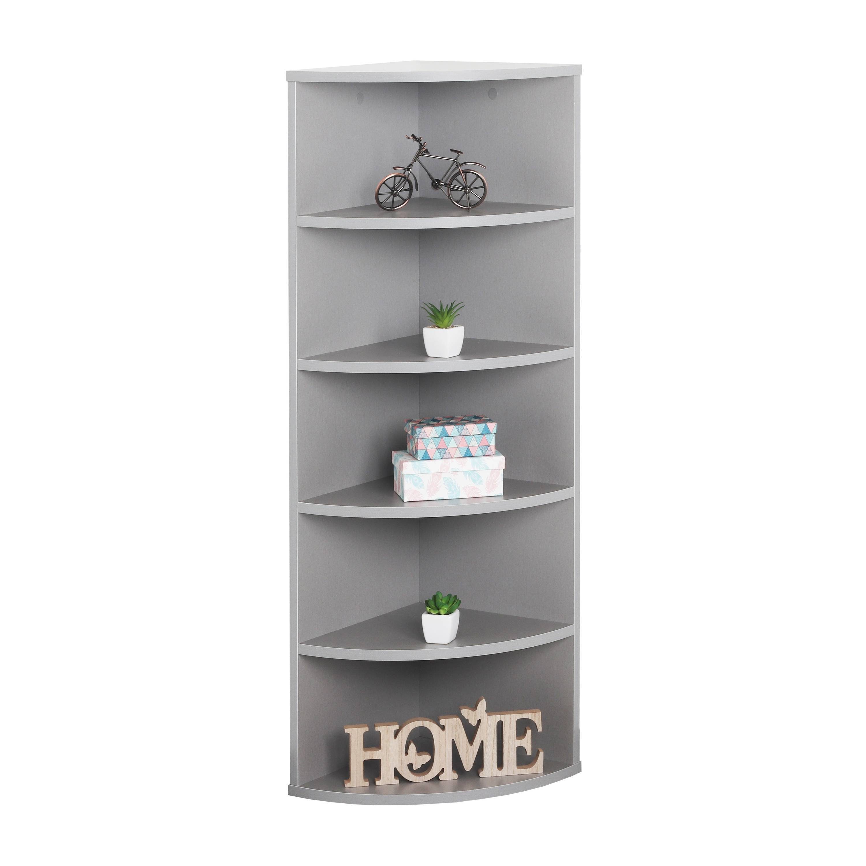 RICOO Eckregal WM059-PL, Standregal Ecke Wandregal günstig online kaufen