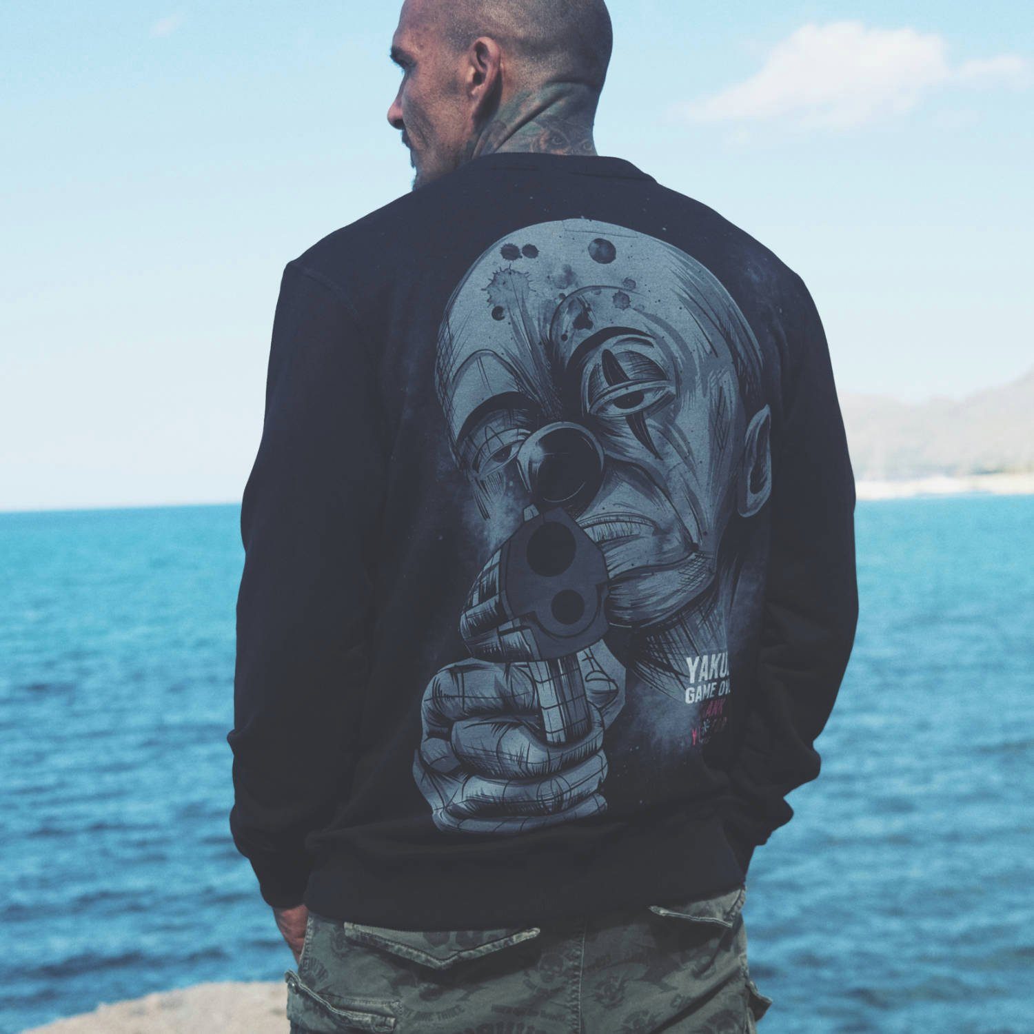 YAKUZA Sweatshirt Game Over