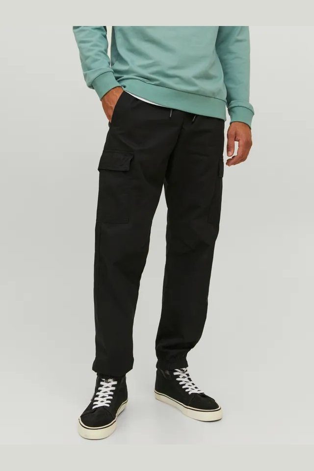Jack & Jones Langarmhemd JPSTKANE JJNOAH CUFFED CARGO NOOS