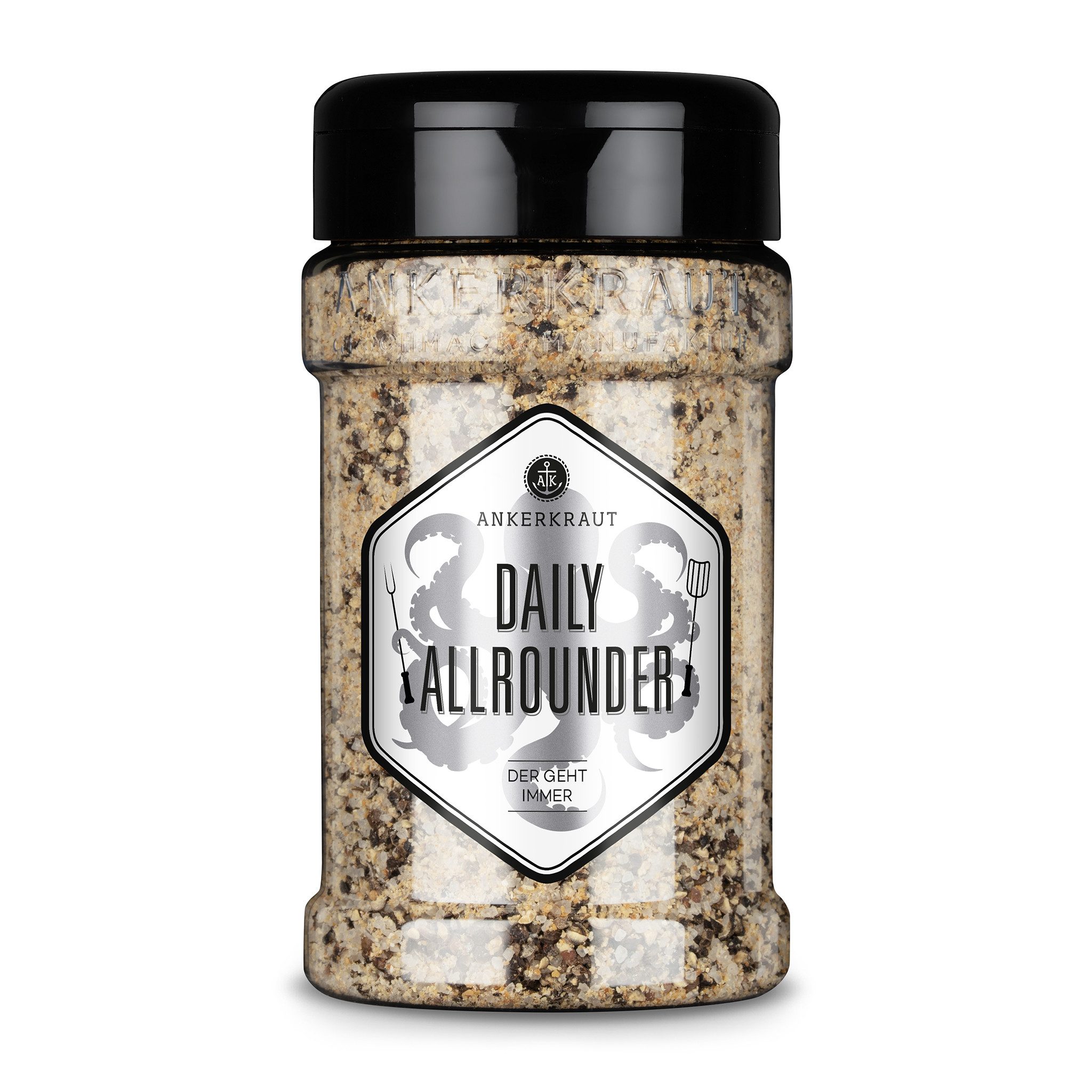 Ankerkraut Gewürz Daily Allrounder, 270g im Streuer, Ankerkraut grobes Gewürzsalz