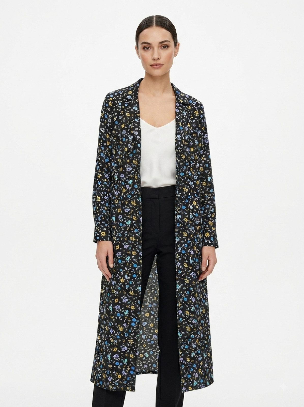 PfauGermany Blusenkimono ShrugAbaya im Kimono-Stil. Einheitsgröße:Länge 140cm.Brustweite 60cm.