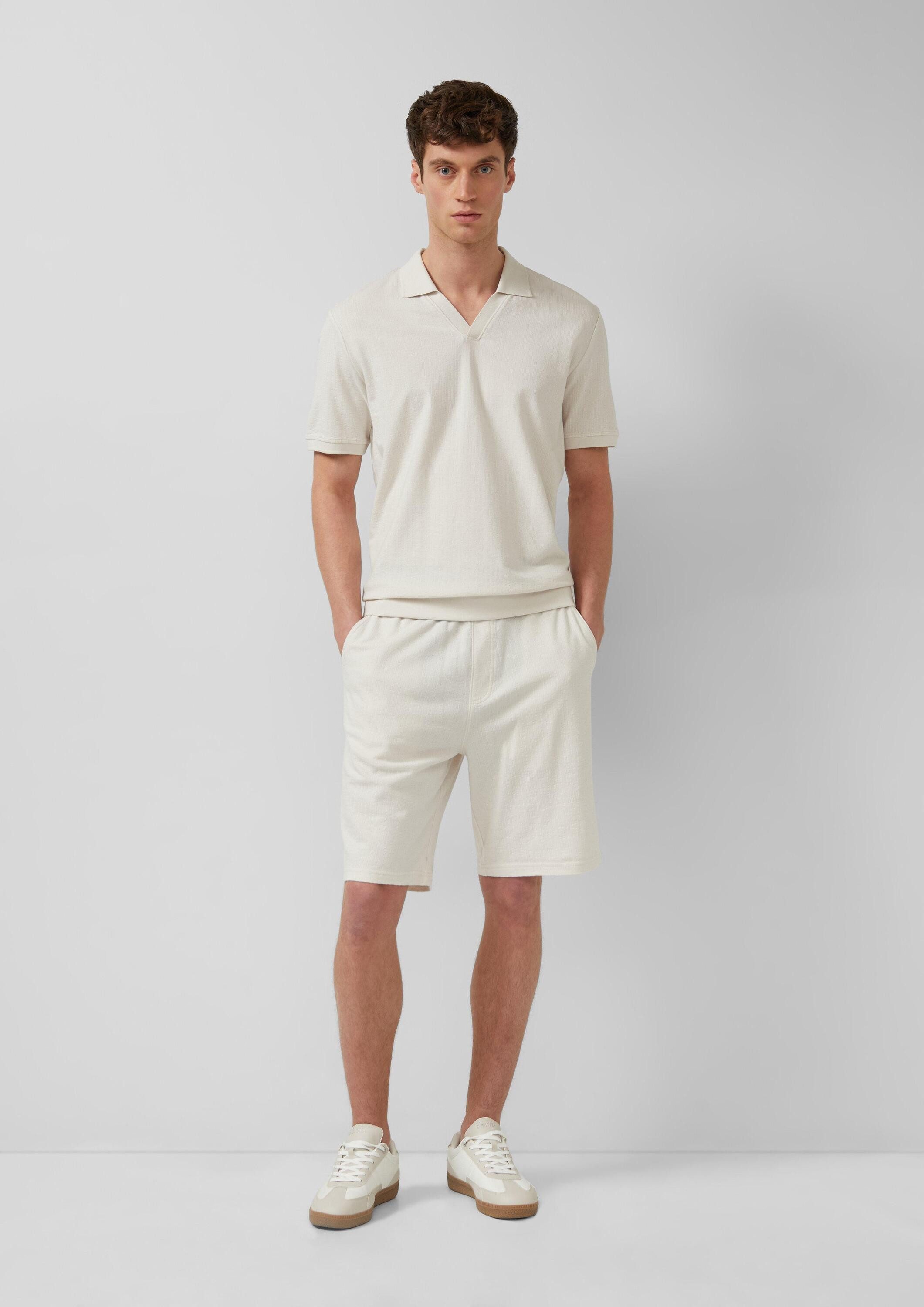 s.Oliver Shorts Bermuda DETROIT Bermuda aus strukturiertem Baumwolljersey
