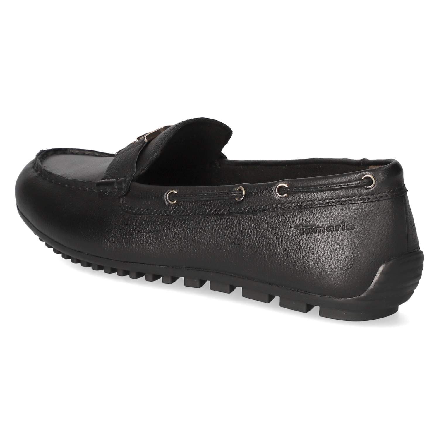Tamaris Tamaris 1-24630-44/003 Damen Glattleder black Slipper