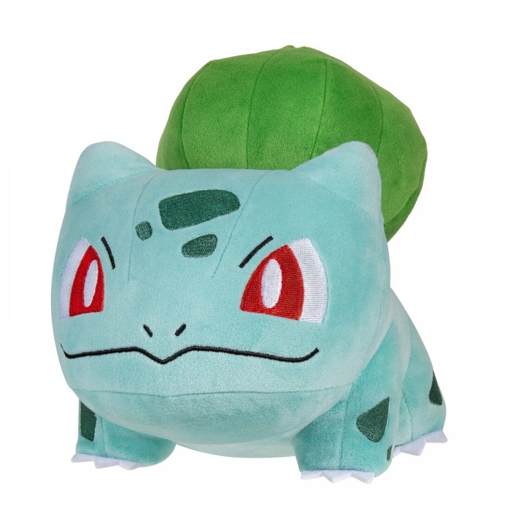 Jazwares Plüschfigur Bisasam Plüschfigur 30cm für Pokémon-Fans von Jazwares. (Bisasam)