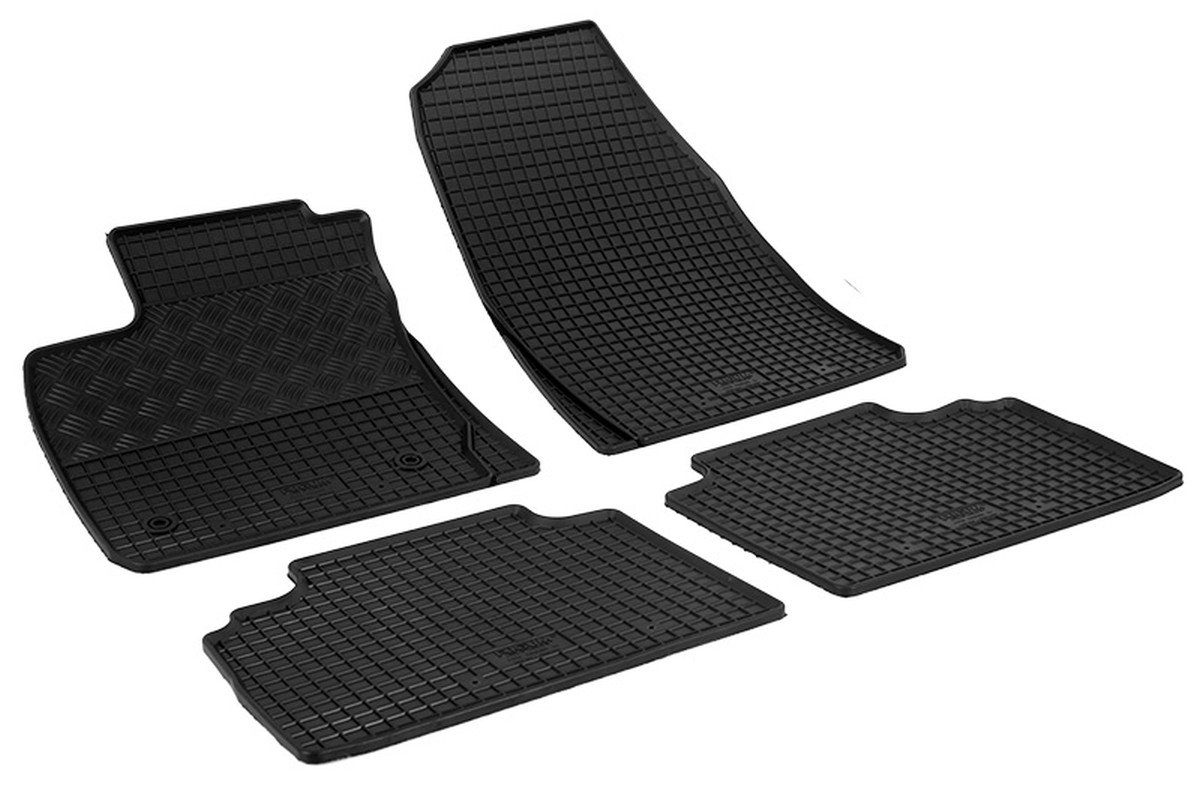 AZUGA Auto-Fußmatten Gummi-Fußmatten passend für Ford Tourneo Courier ab 6/2014-6/2023, für Ford Tourneo,Transit Courier