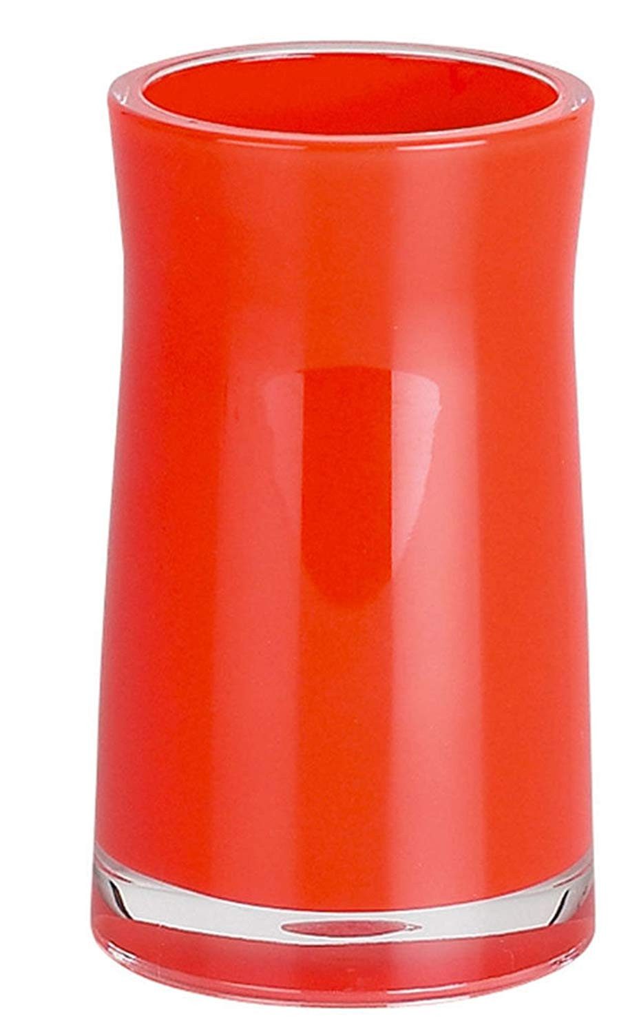 spirella Zahnputzbecher Spirella Zahnputzbecher Zahnbürstenhalter "Sydney" 6,5x12,5 cm Rot