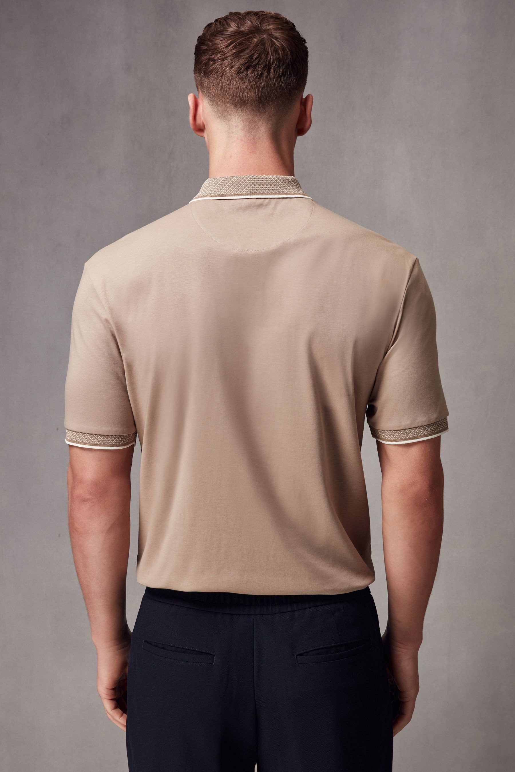 Next Poloshirt Smartes Kurzarm-Poloshirt aus 100 % günstig online kaufen