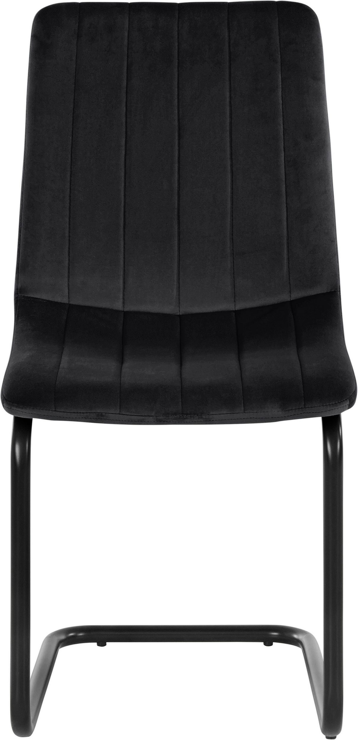 loft24 Freischwinger Marius (Set, 2 St), Esszimmerstuhl mit Bezug in Samtop günstig online kaufen