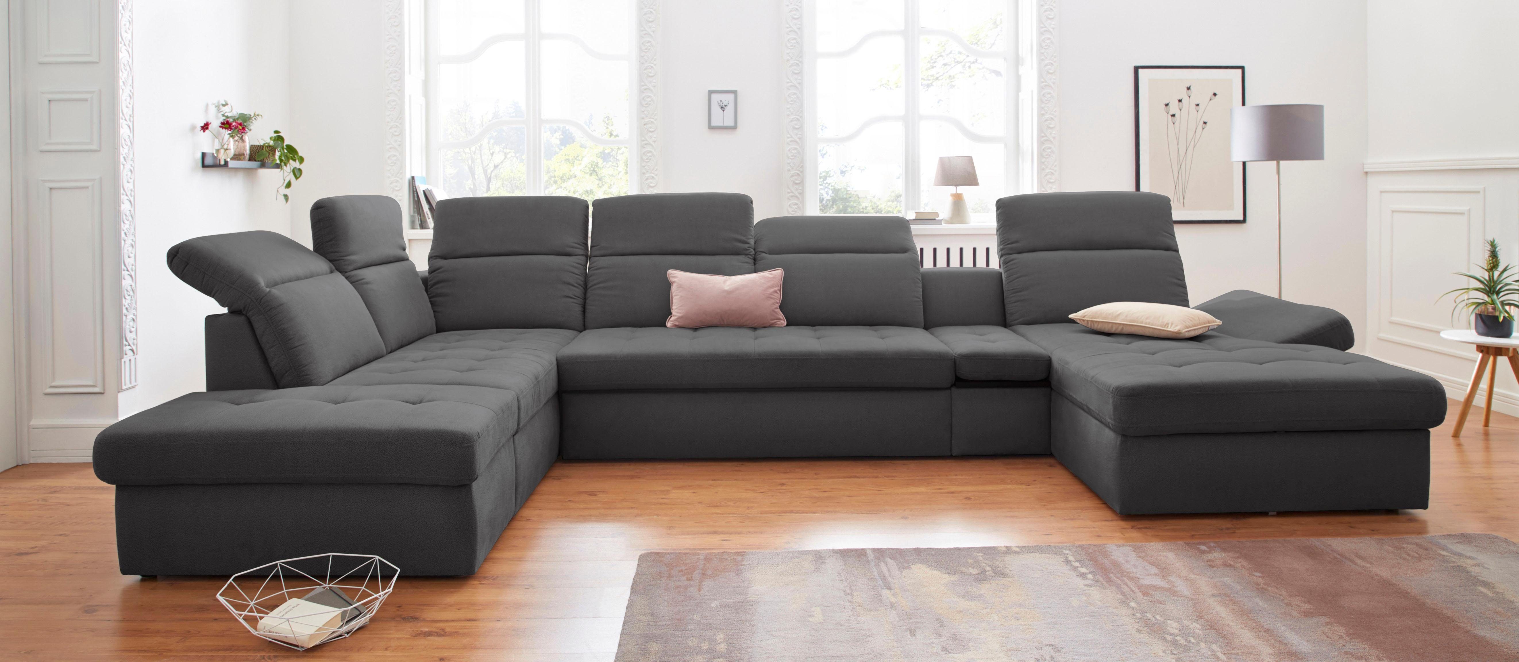 sit&more Wohnlandschaft "Stardust U-Form", inklusive Kopfteilverstellung, A günstig online kaufen