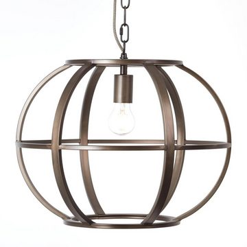 Brilliant Pendelleuchte Basia, Lampe, Basia Pendelleuchte 48cm schwarz stahl, Metall, 1x A60, E27, 40