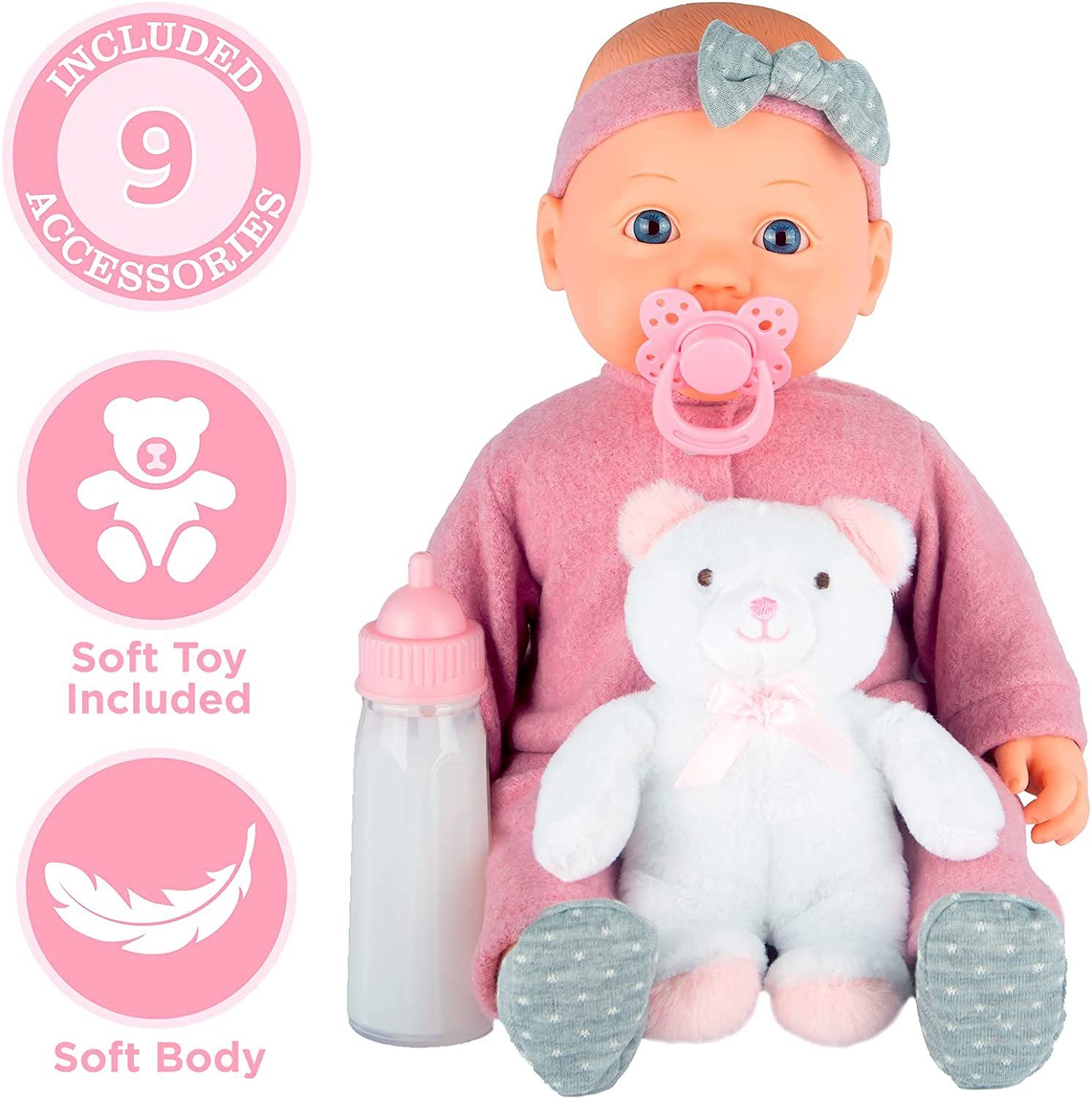 Gigo Dream Collection Babypuppe 40 cm günstig online kaufen