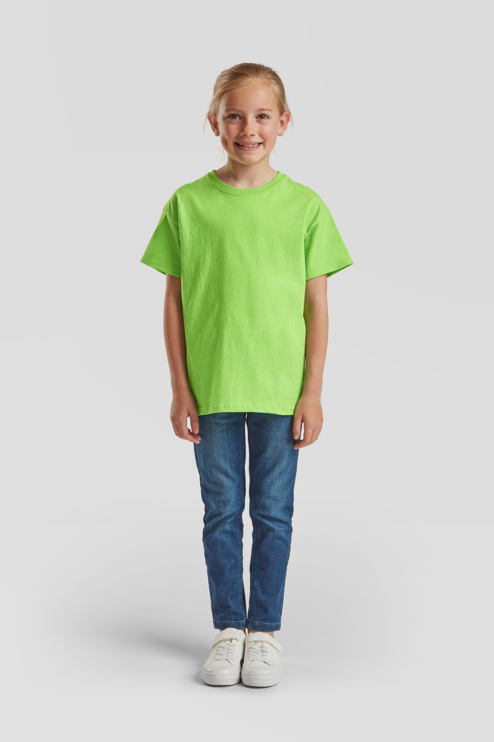 Fruit of the Loom Rundhalsshirt Fruit of the Loom Valueweight T Kids