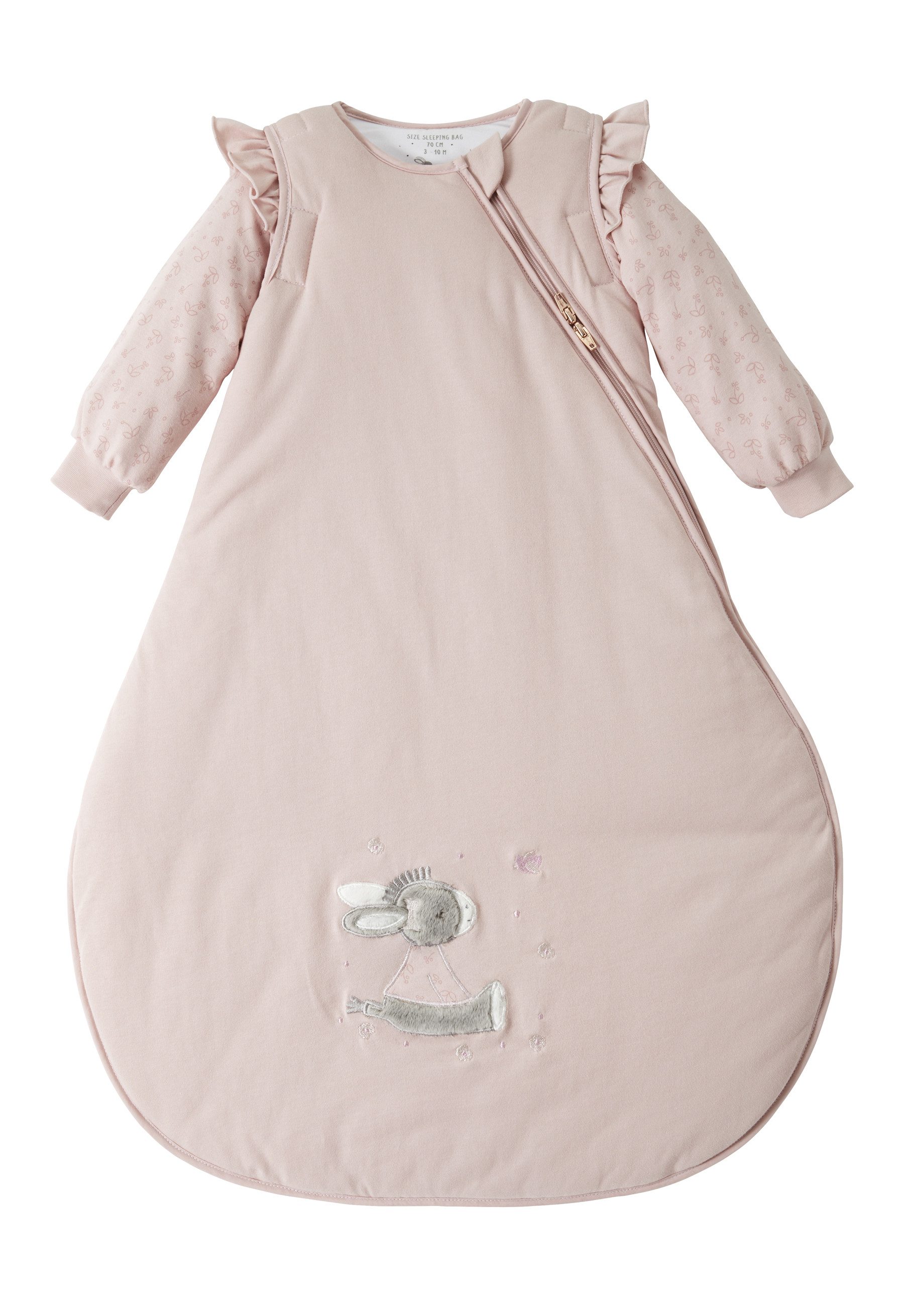 Kinderschlafsack Schlafsack mit Armen 70cm Emmi Girl