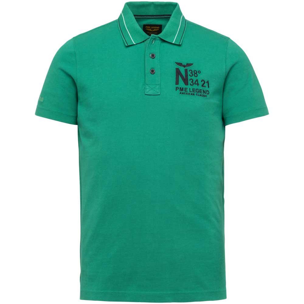 PME LEGEND Poloshirt Rigged Piquet Polo Deep Green