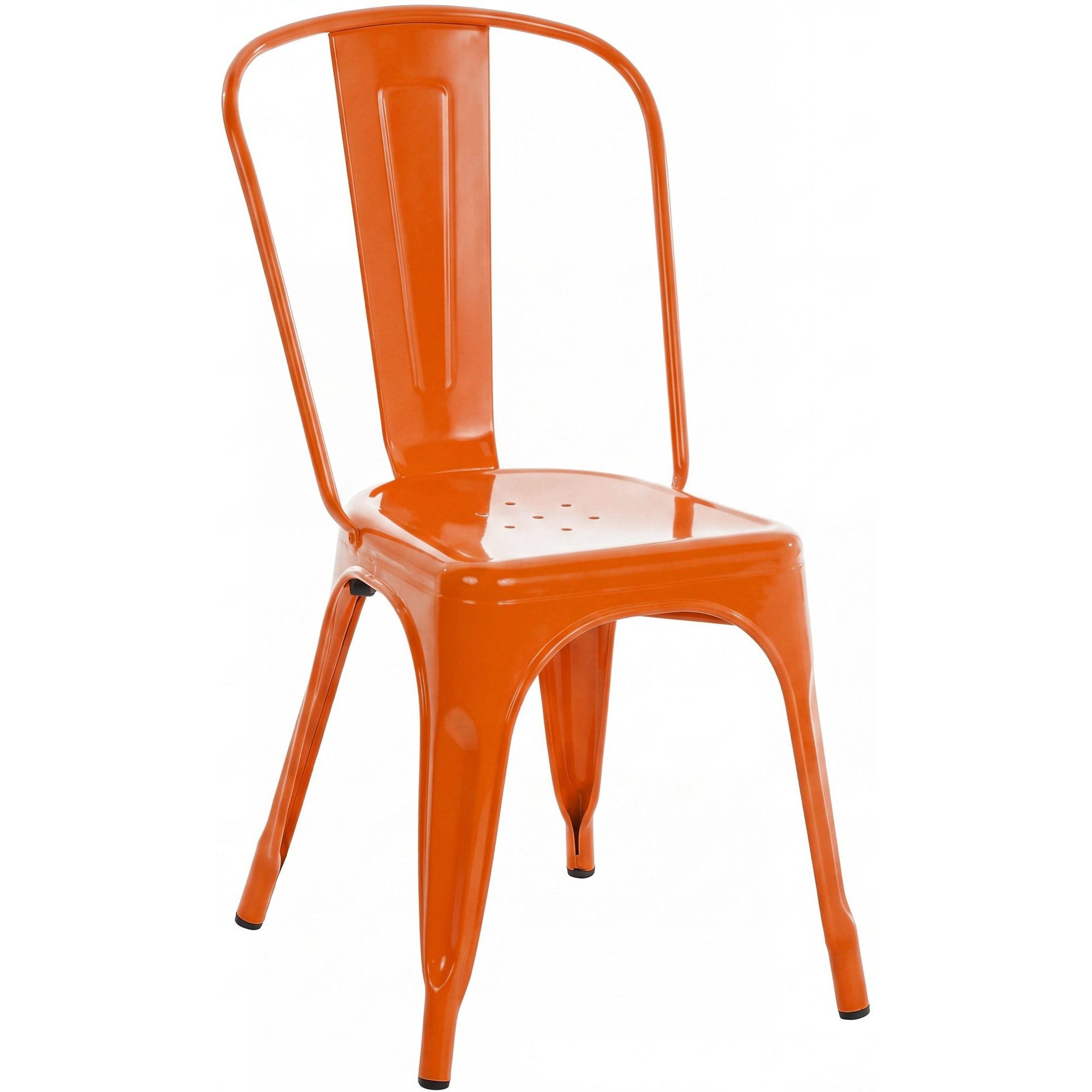 CLP Stuhl Stapelstuhl Bistrostuhl Küchenstuhl (Spar-Set, 1 St), stapelbar, bis 200 kg belastbar, pulverbeschichtet