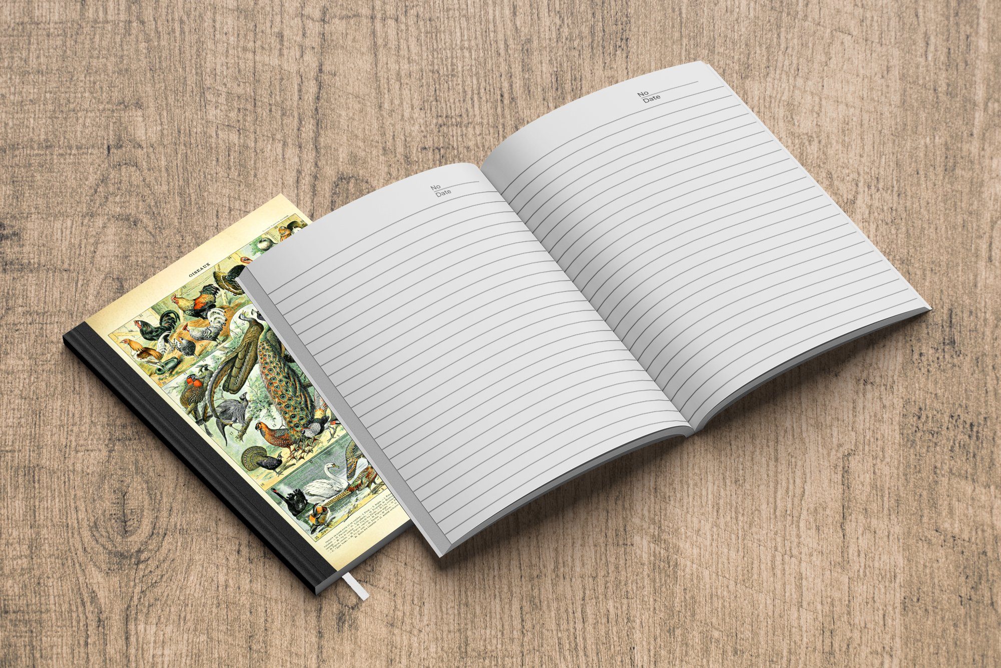 Seiten, MuchoWow Tagebuch, Vögel Tier - - 98 A5, Merkzettel, Jahrgang, Journal, Notizbuch Notizheft, Haushaltsbuch