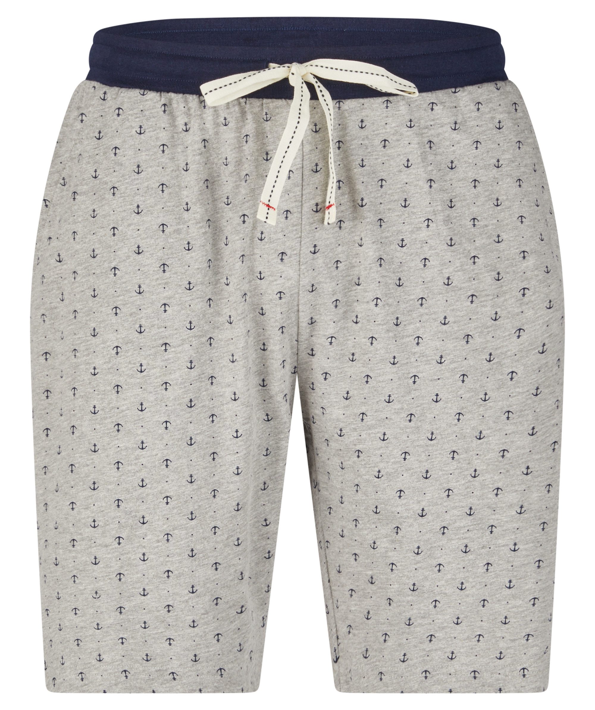 Phil & Co. Pyjamashorts Relaxed Style (1-tlg., 1-teilig) Herren Schlafhose Bermuda Relaxhose Homewearhose Baumwolle