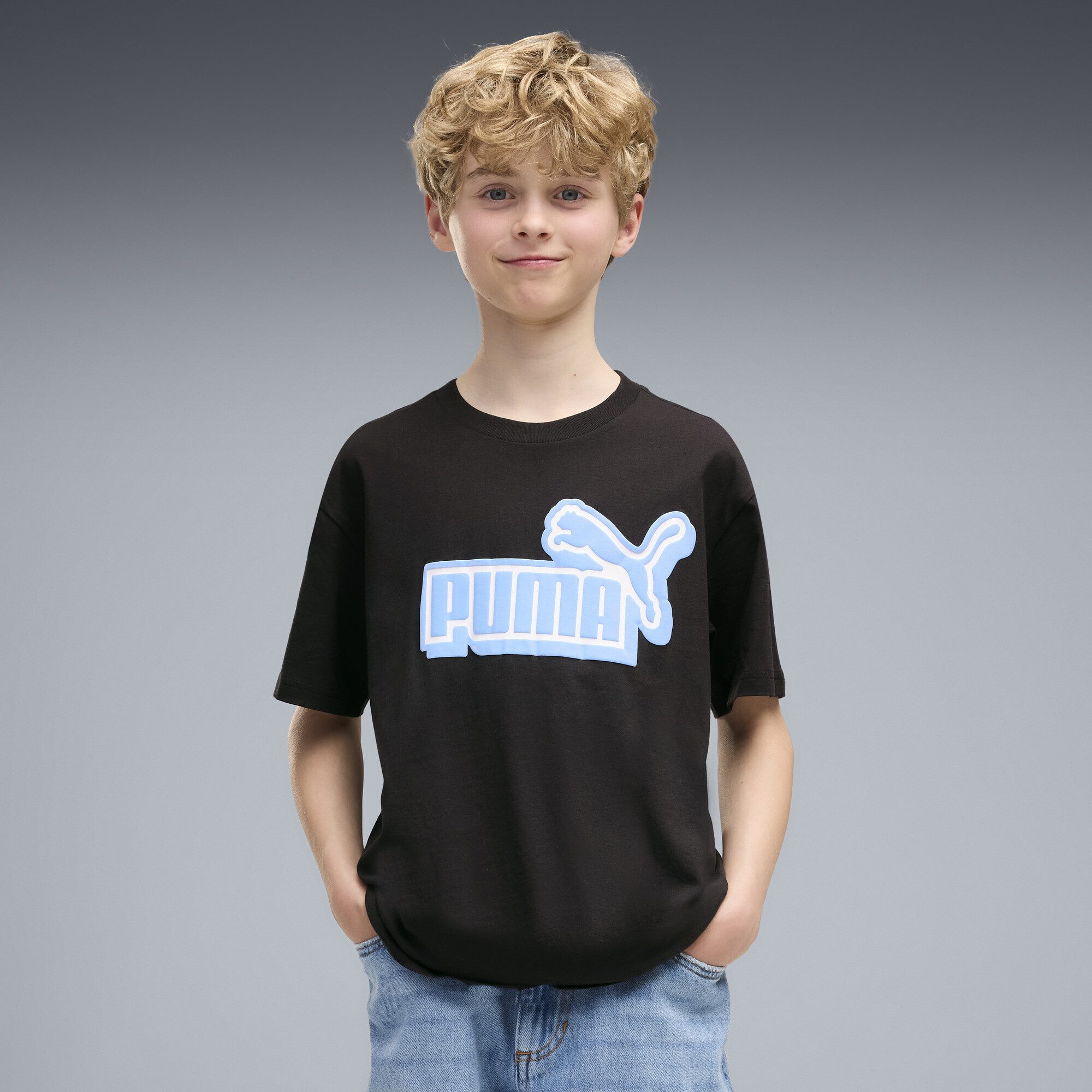 PUMA T-Shirt Essentials Logo Lab Relaxed Graphic T-Shirt Jungen – Bild 2 von 5