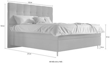 Schlaraffia Boxspringbett Aida, mit GELTEX® Next Topper und 7-Zonen-Tonnentaschen-Federkernmatratze