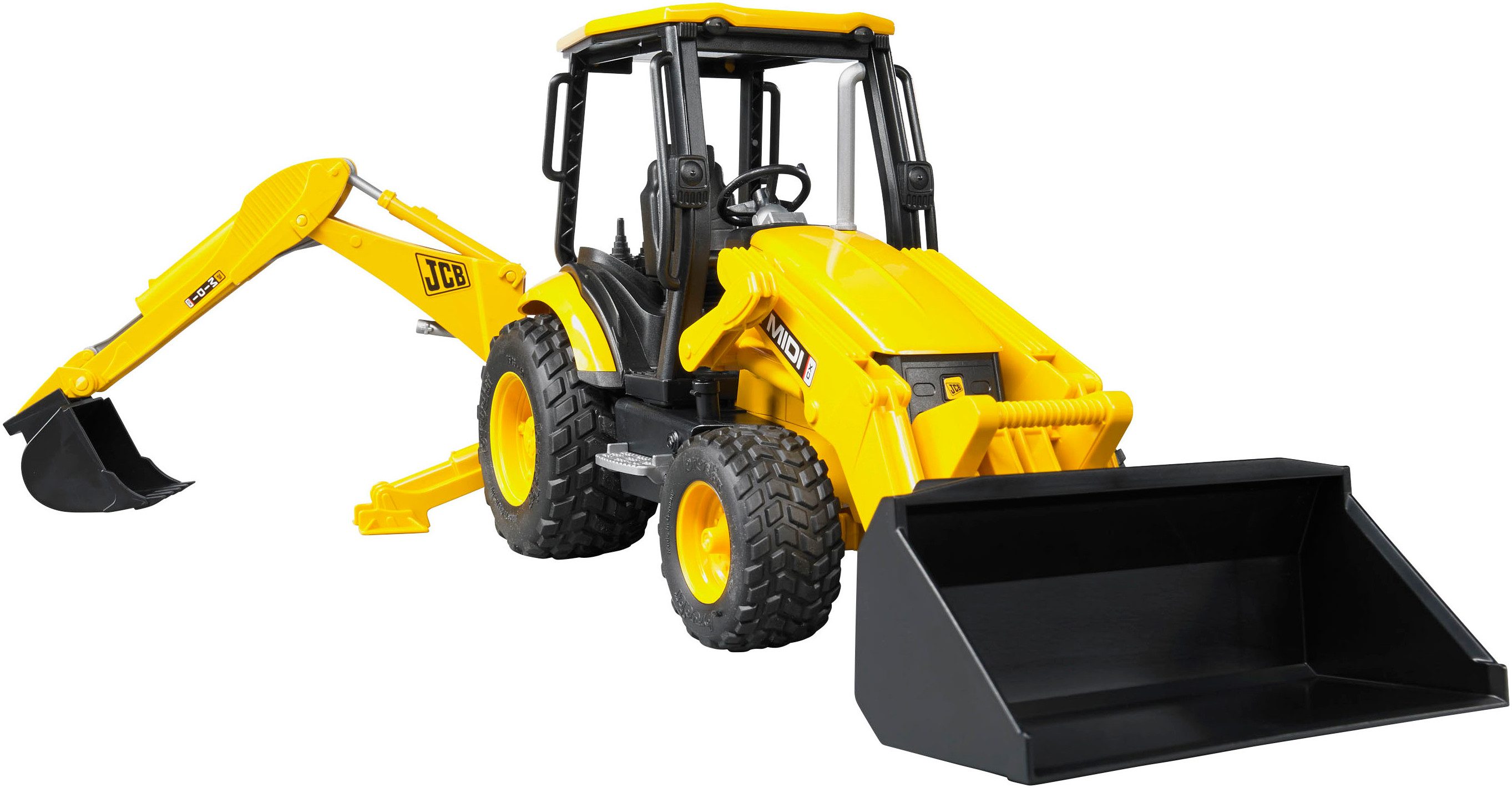 Bruder® Spielzeug-Bagger JCB Midi CX Baggerlader (02427), Made in Europe günstig online kaufen