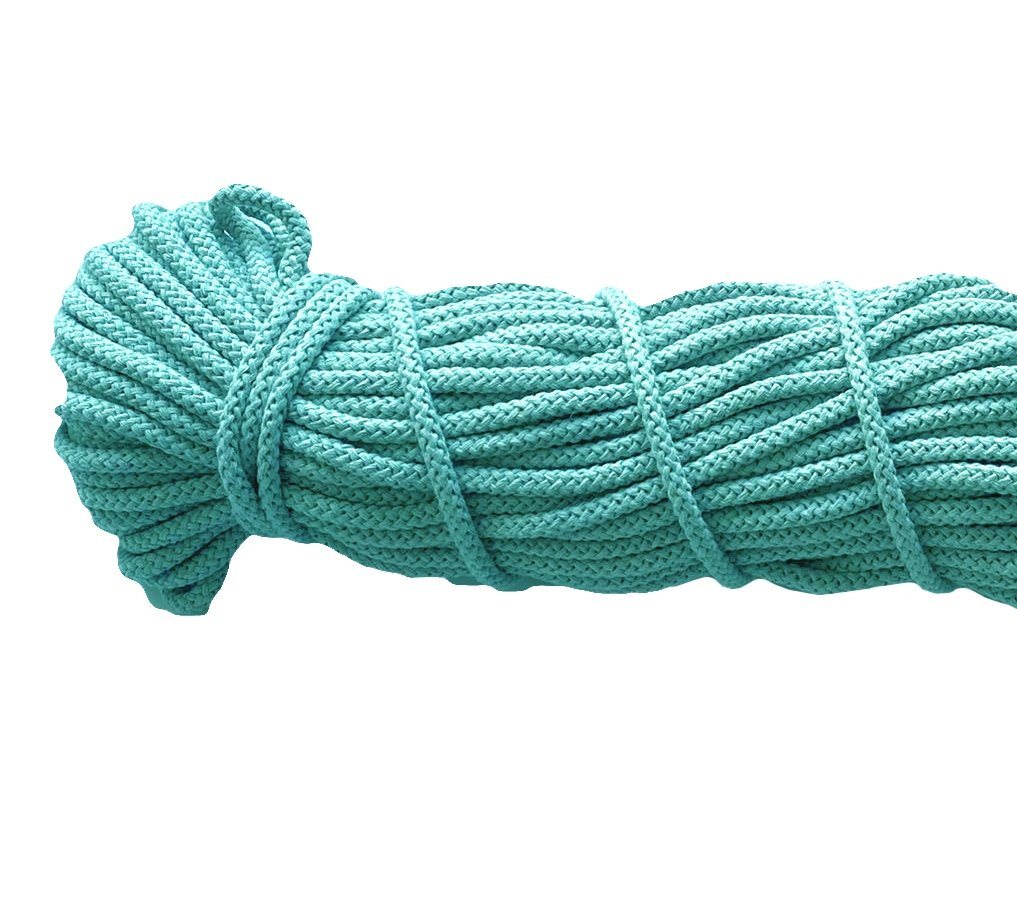 Thumbnail - Mississhop Kordel 100 m / Ø 5 mm / Ø 3 mm Baumwollkordel Seil Kordel 100 % Baumwolle