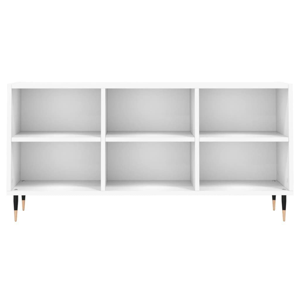 cm TV-Schrank Holzwerkstoff furnicato 103,5x30x50 Weiß