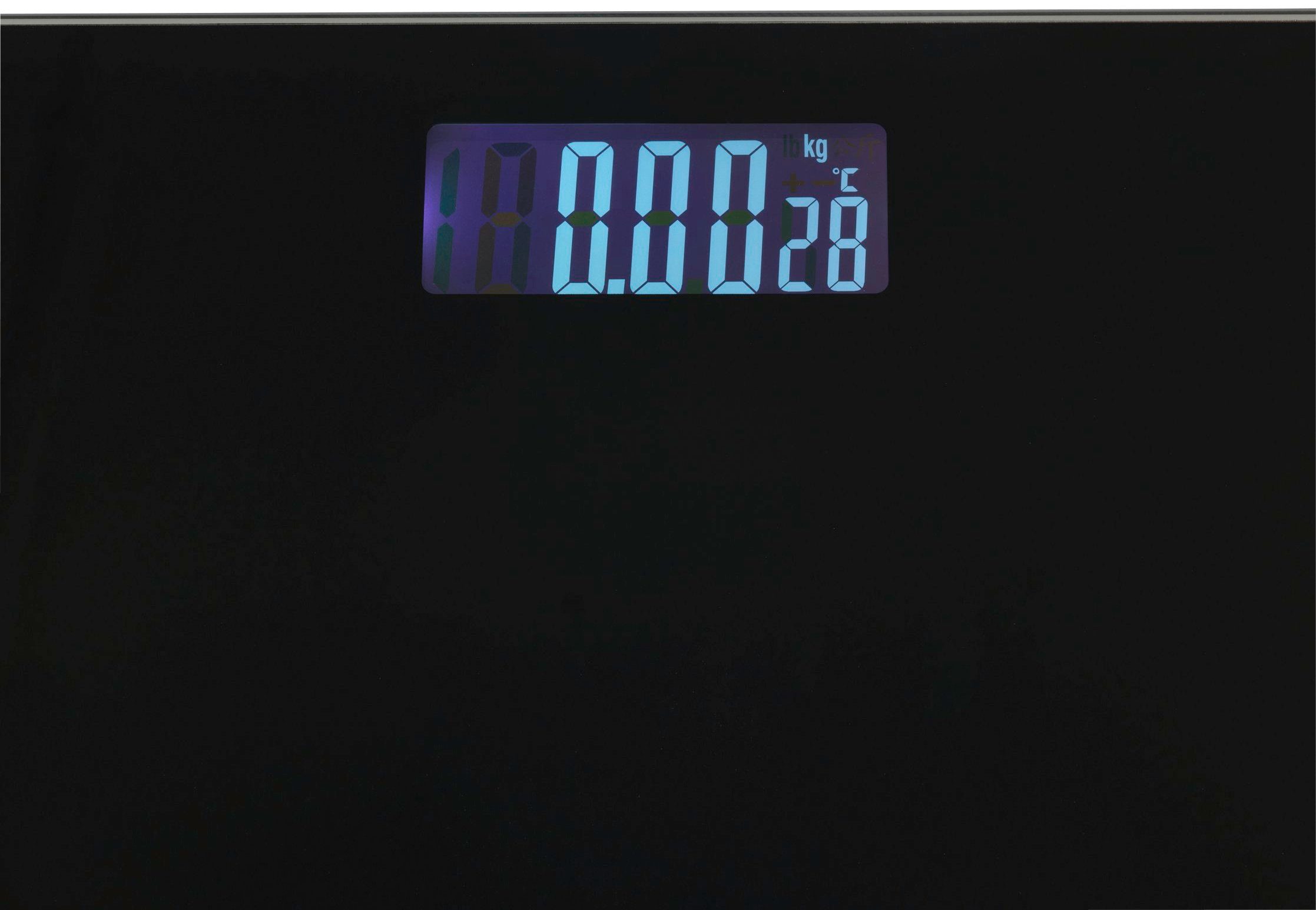 WENKO Personenwaage, digitale Körperwaage mit LCD-Display