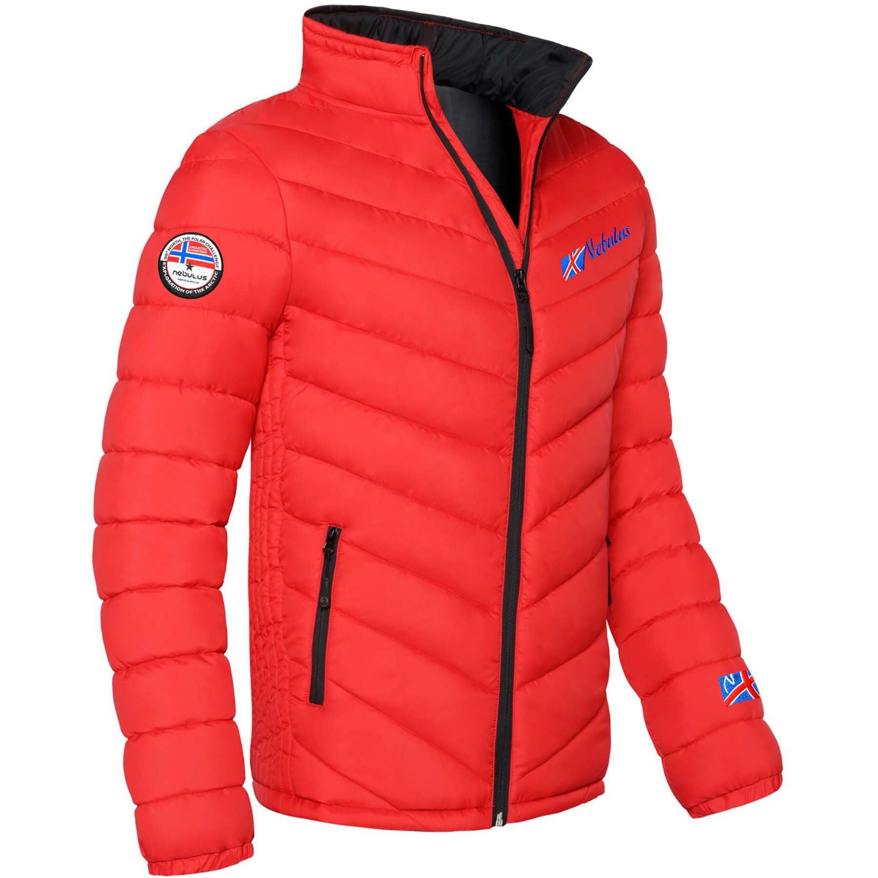 Nebulus Winterjacke TANNO, P4787 - Herren, rot, S