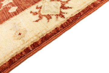 Wollteppich Ziegler Teppich handgeknüpft rost, morgenland, rechteckig, Höhe: 8 mm