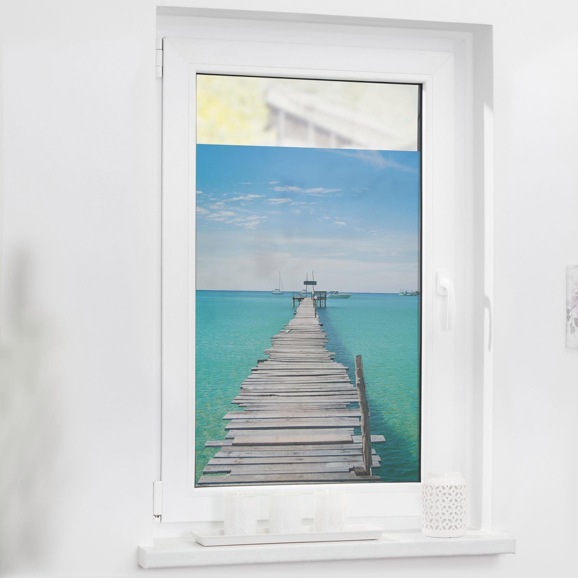 LICHTBLICK ORIGINAL Fensterfolie El Mar, blickdicht, günstig online kaufen