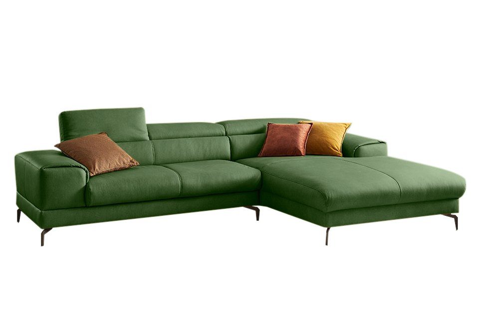 303cm Ecksofa wahlweise mit W.SCHILLIG Sitztiefenverstellung, Kopfteilverstellung, piedroo, Breite