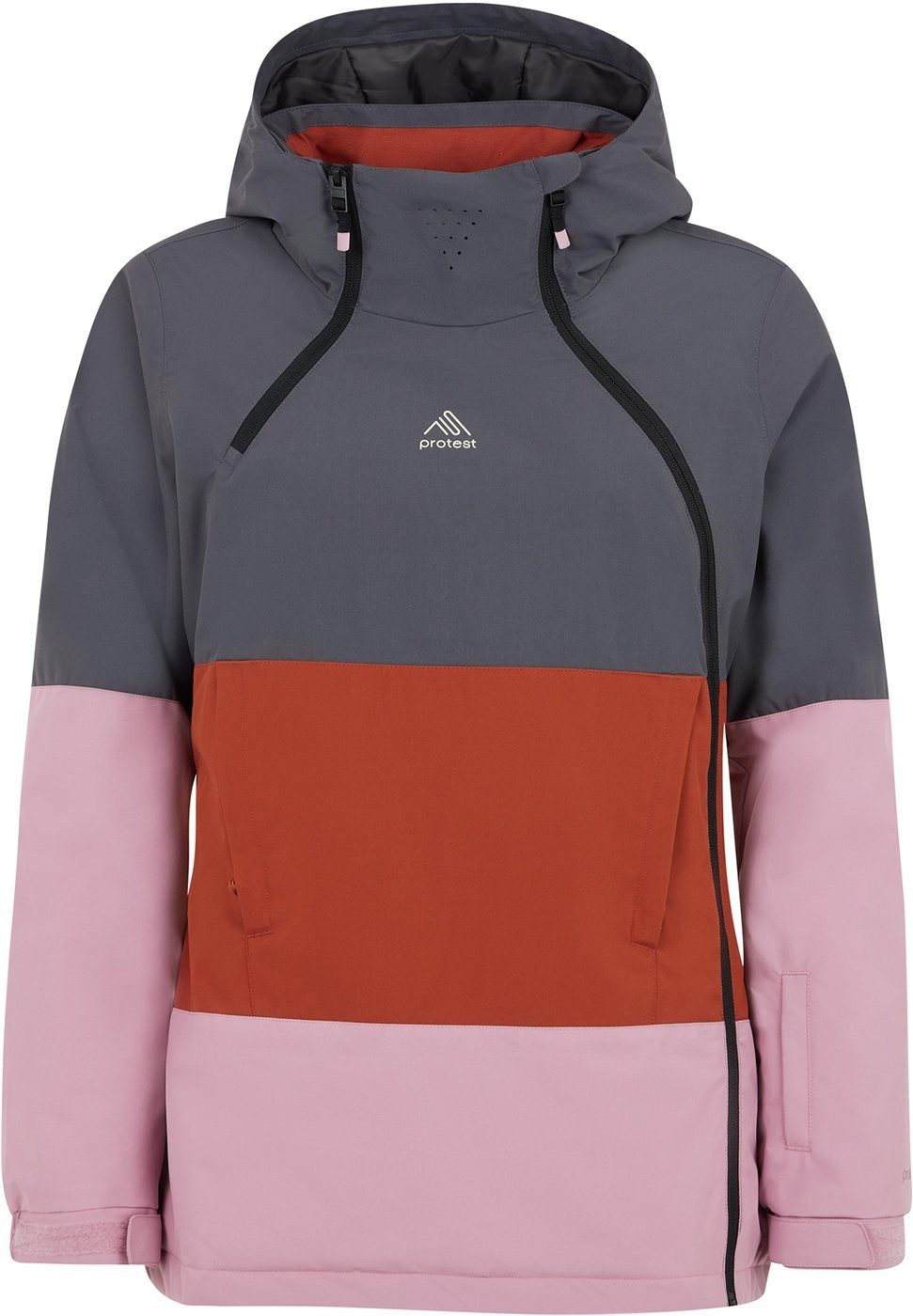 Protest Schneejacke PRTLIMIA snowjacket Shadow Grey
