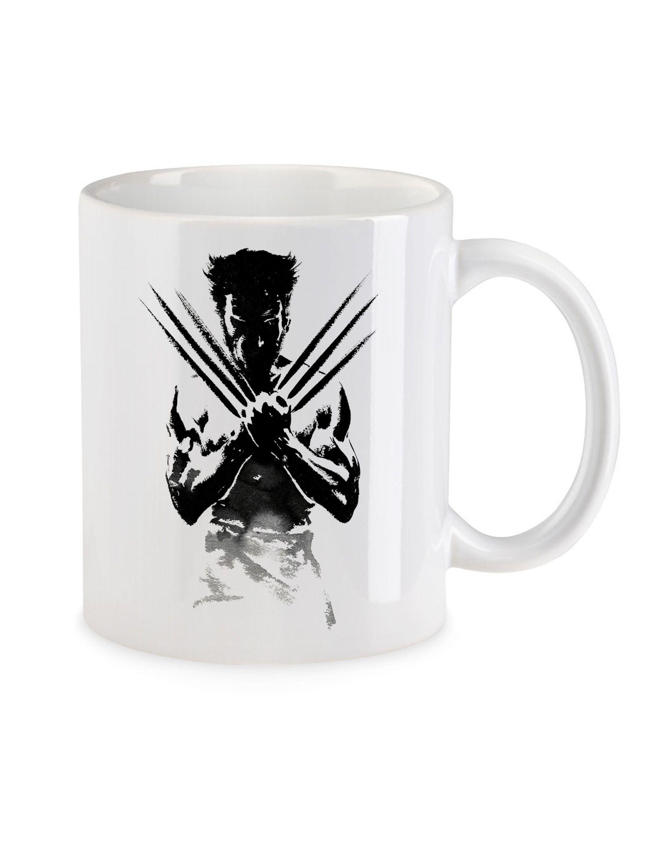 Urban Backwoods Tasse Shadow Warrior Kaffeetasse Wolverine Mutant Art Logan Way Logo Kult, 1-tlg., Keramik, Comic Art Kunst
