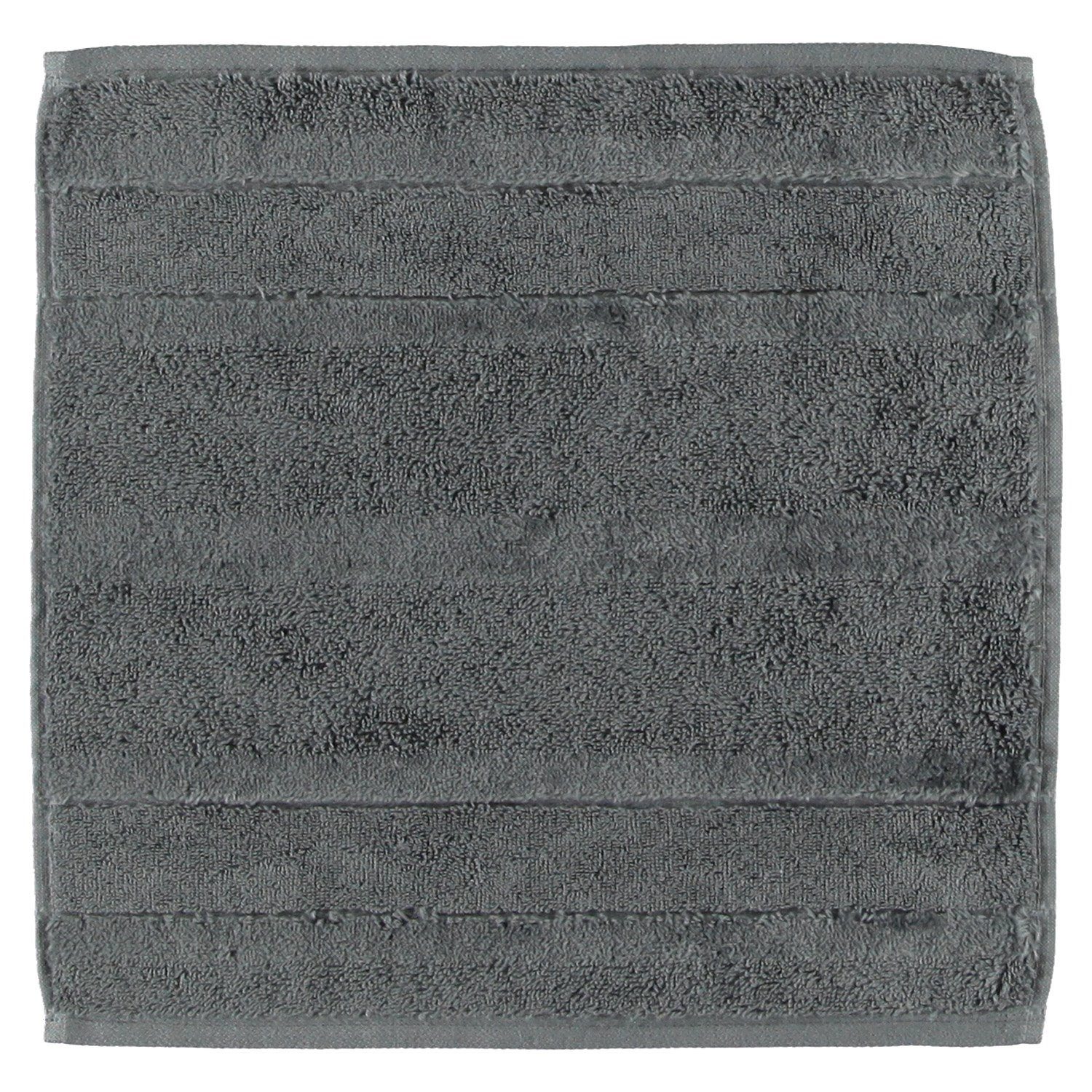 Cawö - Noblesse2 1002 - Farbe: 774 - anthrazit - Seiflappen 30x30 cm günstig online kaufen