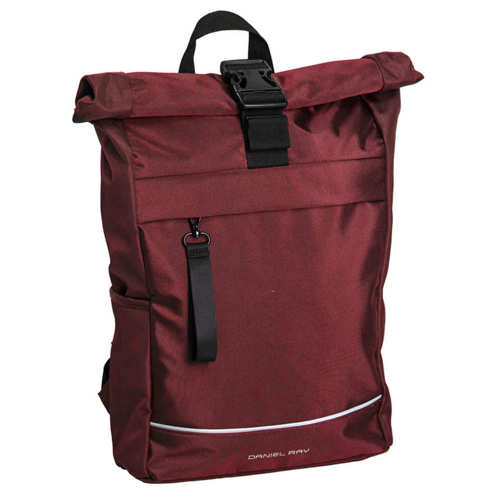 Daniel Ray Freizeitrucksack, Rolltop-Rucksack Bendigo mit Reißverschluss und Außenfächern