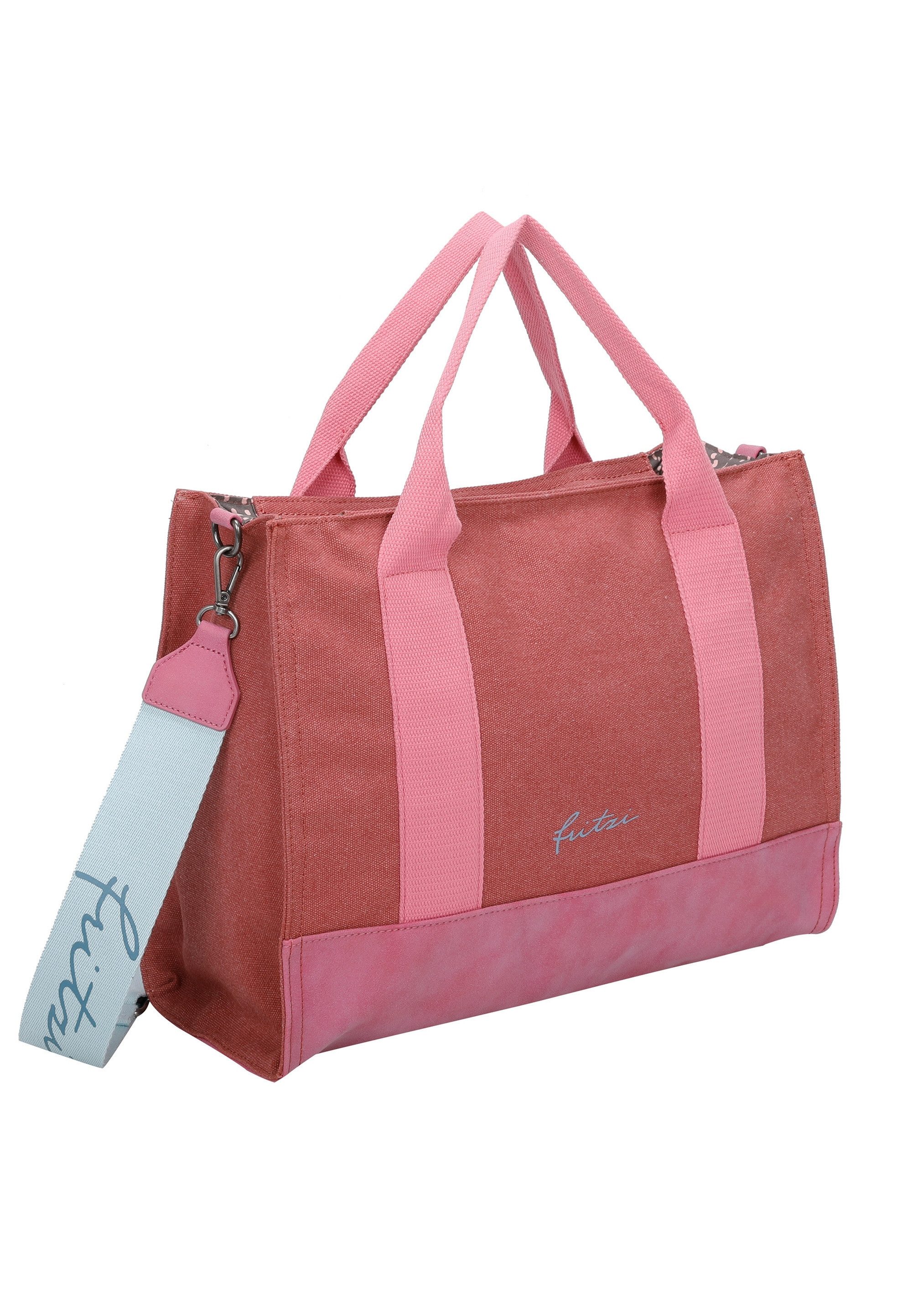 Fritzi aus Preußen Henkeltasche Canvas Tote Bag, mit verstell- und abnehmbarem Schulter-Riemen