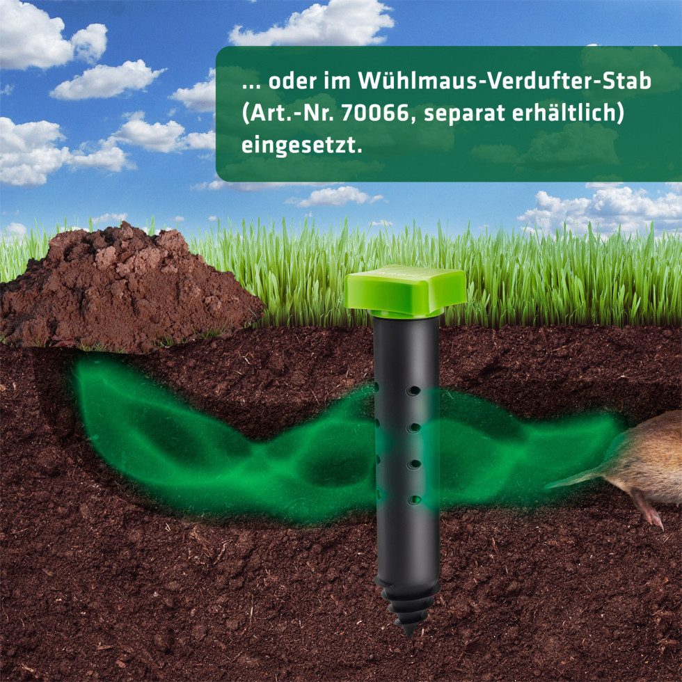 Gardigo Vergrämungsmittel Gardigo Wühlmaus-Verdufter-Kugeln 50 Stück