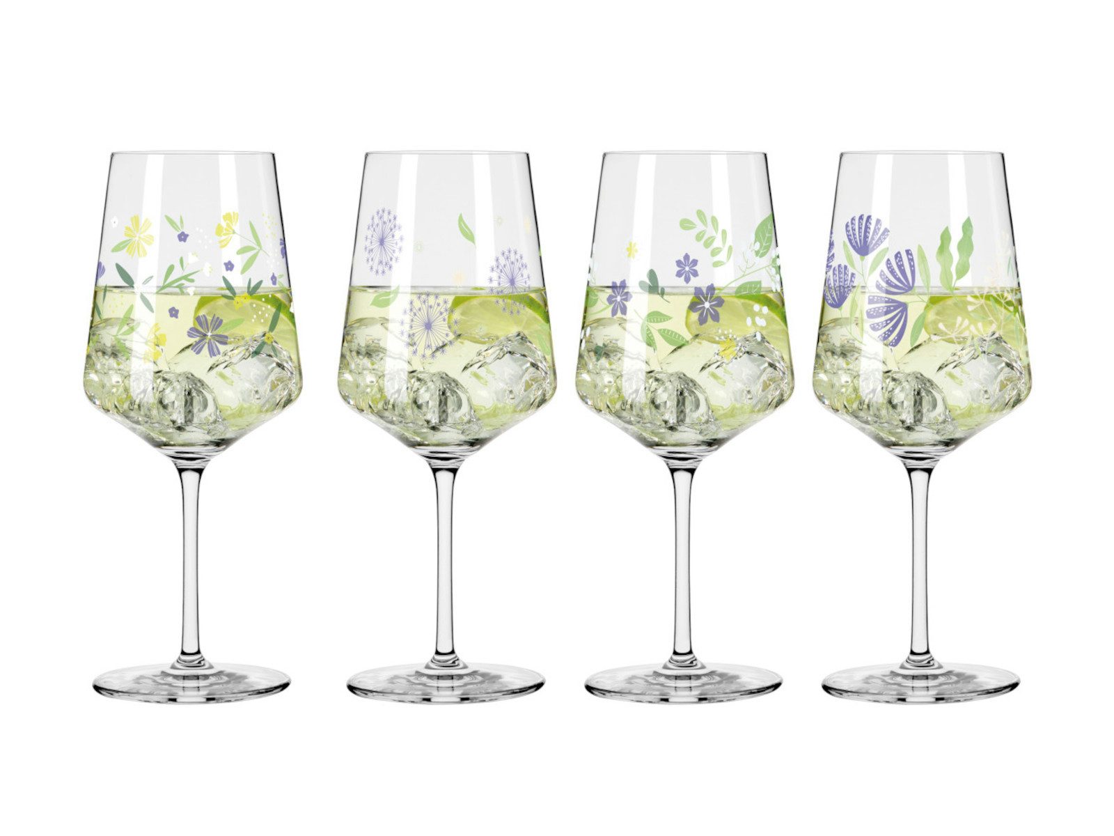 Ritzenhoff Gläser-Set Sommertau Hugo 4er Set F25, Kristallglas – Bild 2 von 5