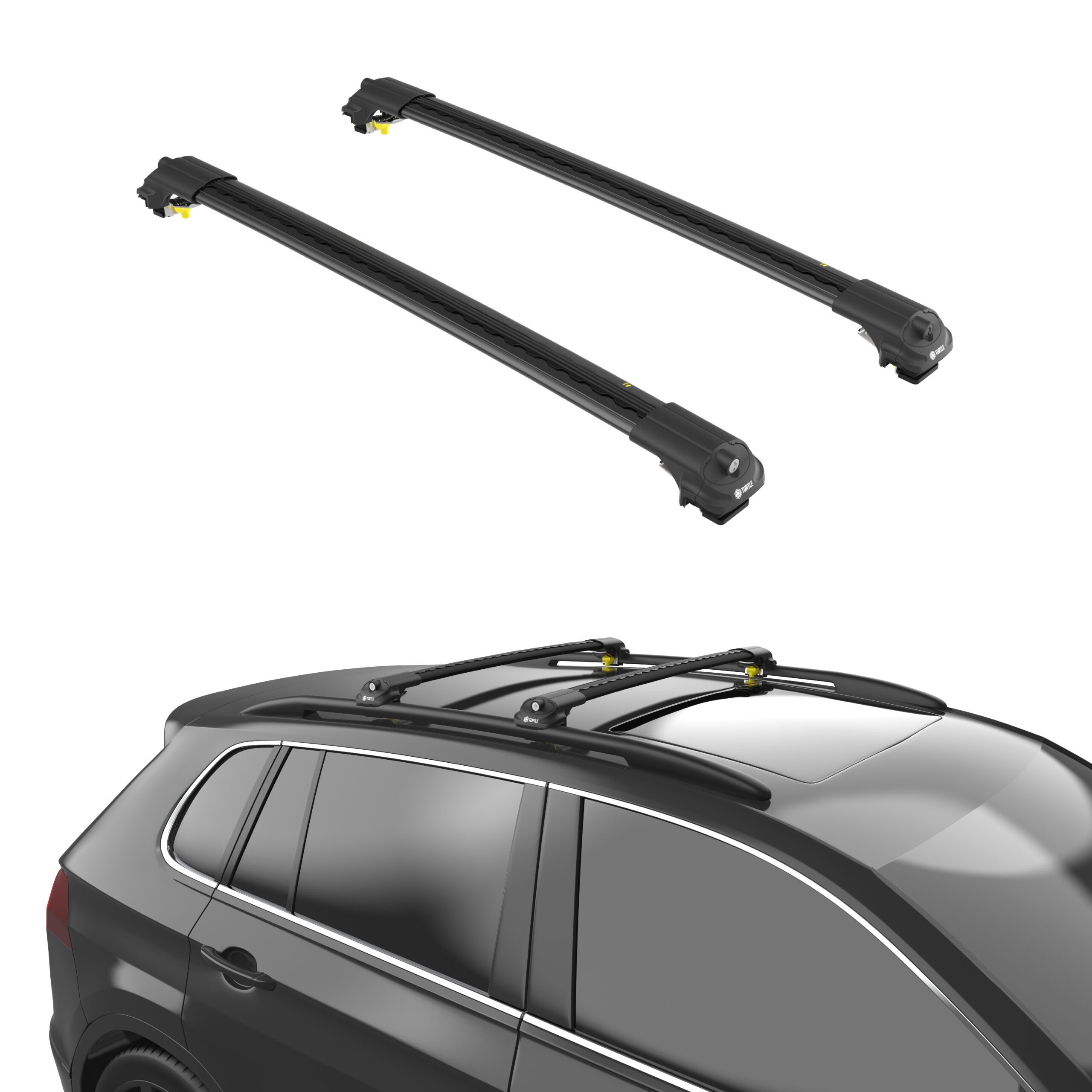 Dachbox-Halterung TURTLE kompatibel mit Skoda Superb (Iii) Combi 2015-2024 Air1 Dachträg