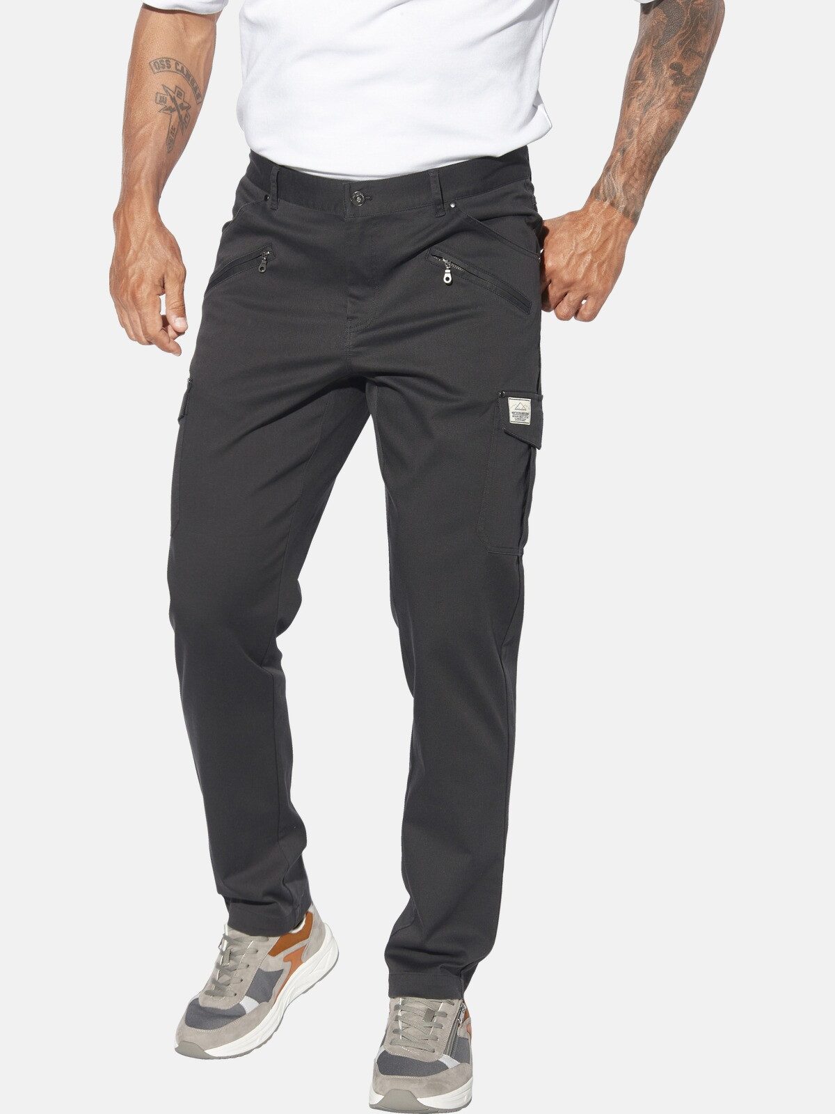 Jan Vanderstorm Stoffhose HARSEN mit acht Taschen