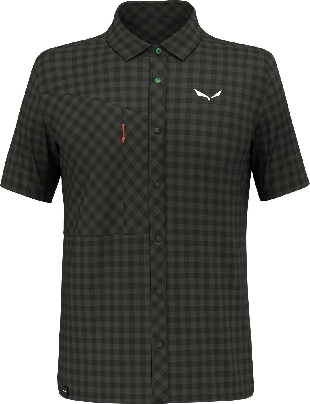 Salewa Outdoorhemd PUEZ DRY M S/S SHIRT DARK OLIVE günstig online kaufen